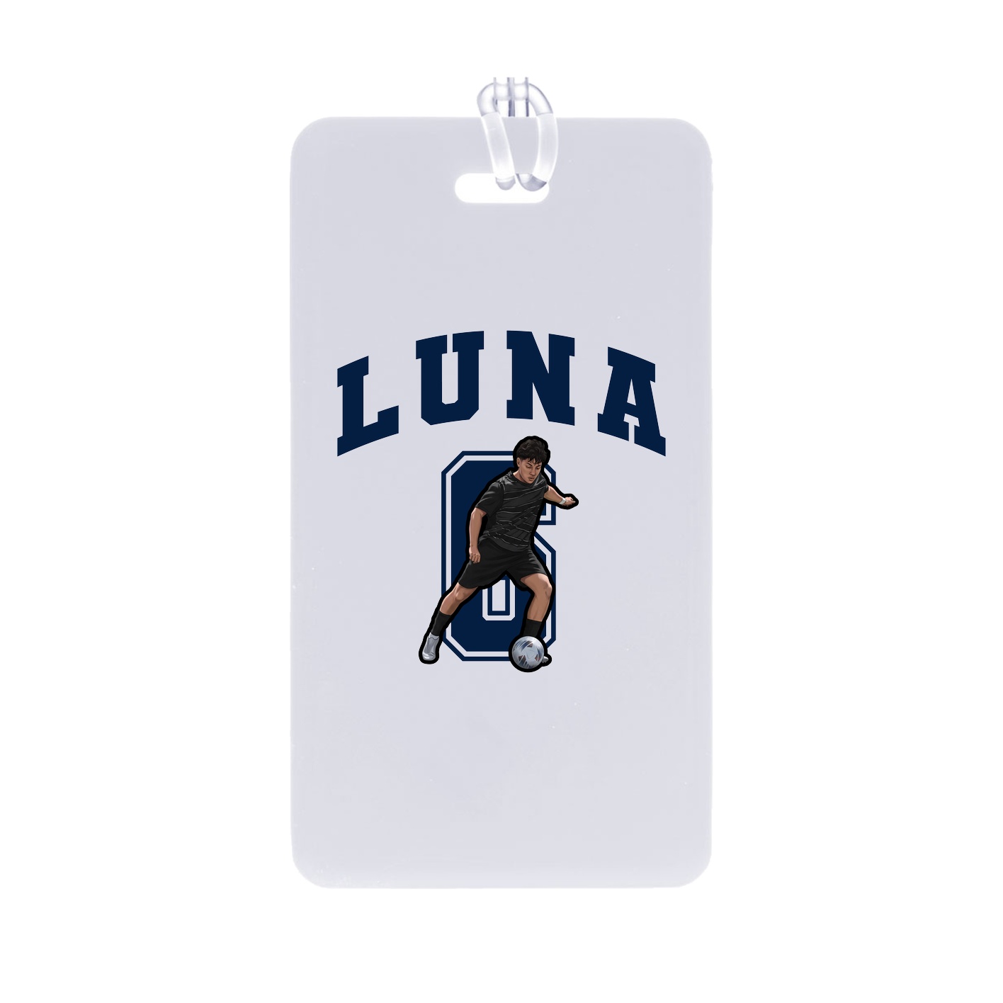 Bag Tag — Number in Classic