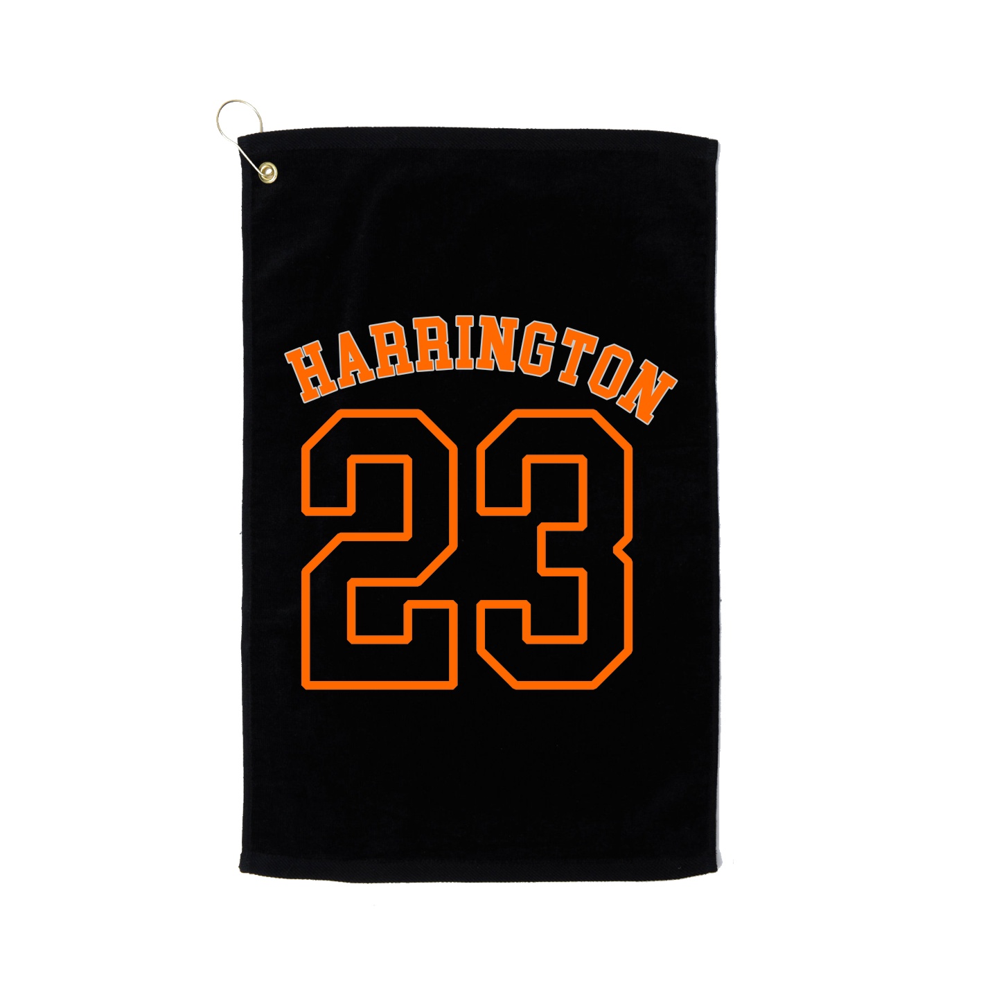Golf Towel — Shirsey Arch in Black