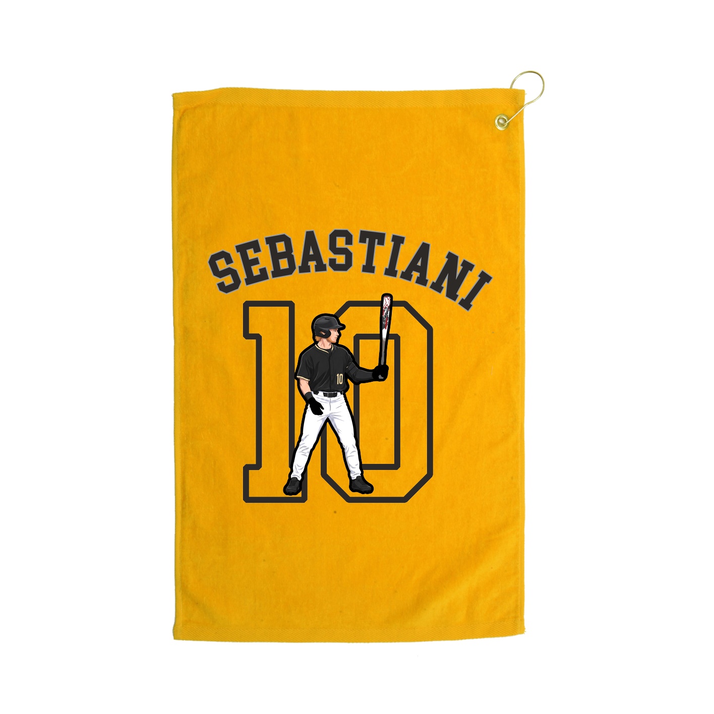 Golf Towel — Shirsey Arch in Gold