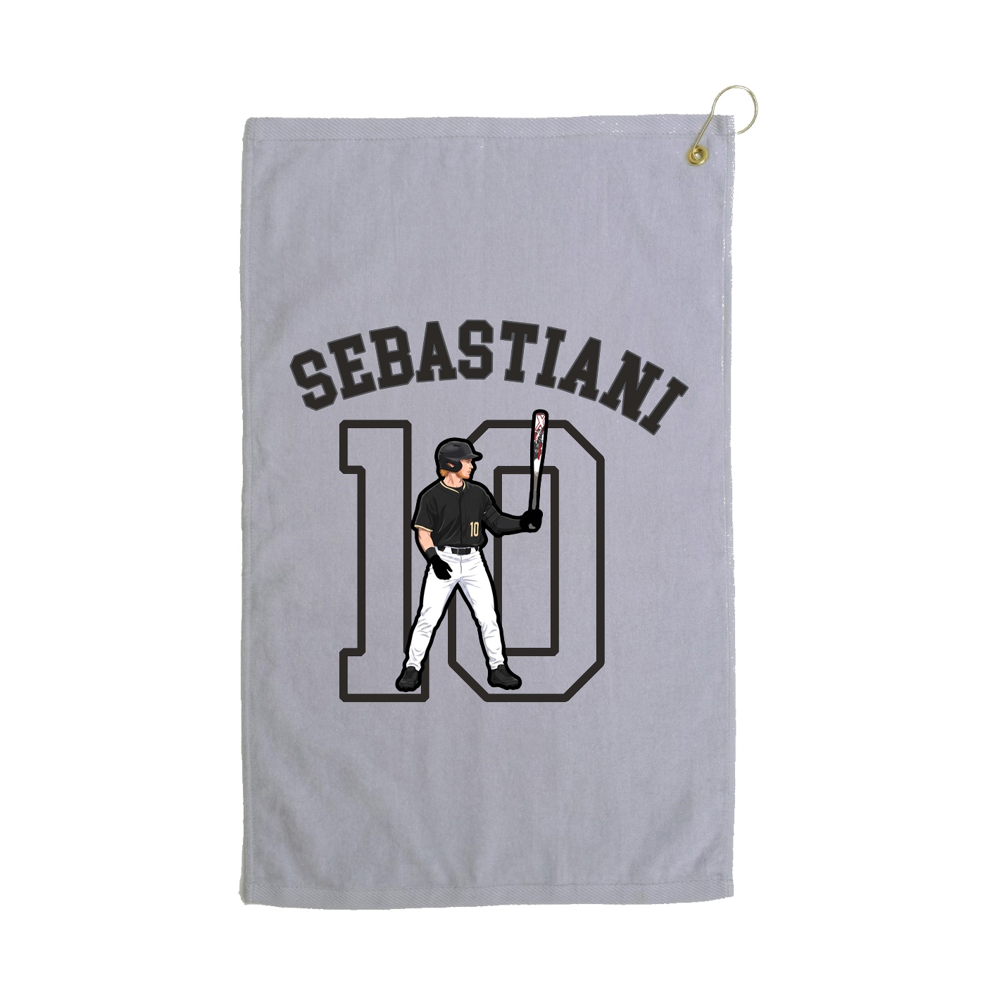Golf Towel — Shirsey Arch in Grey