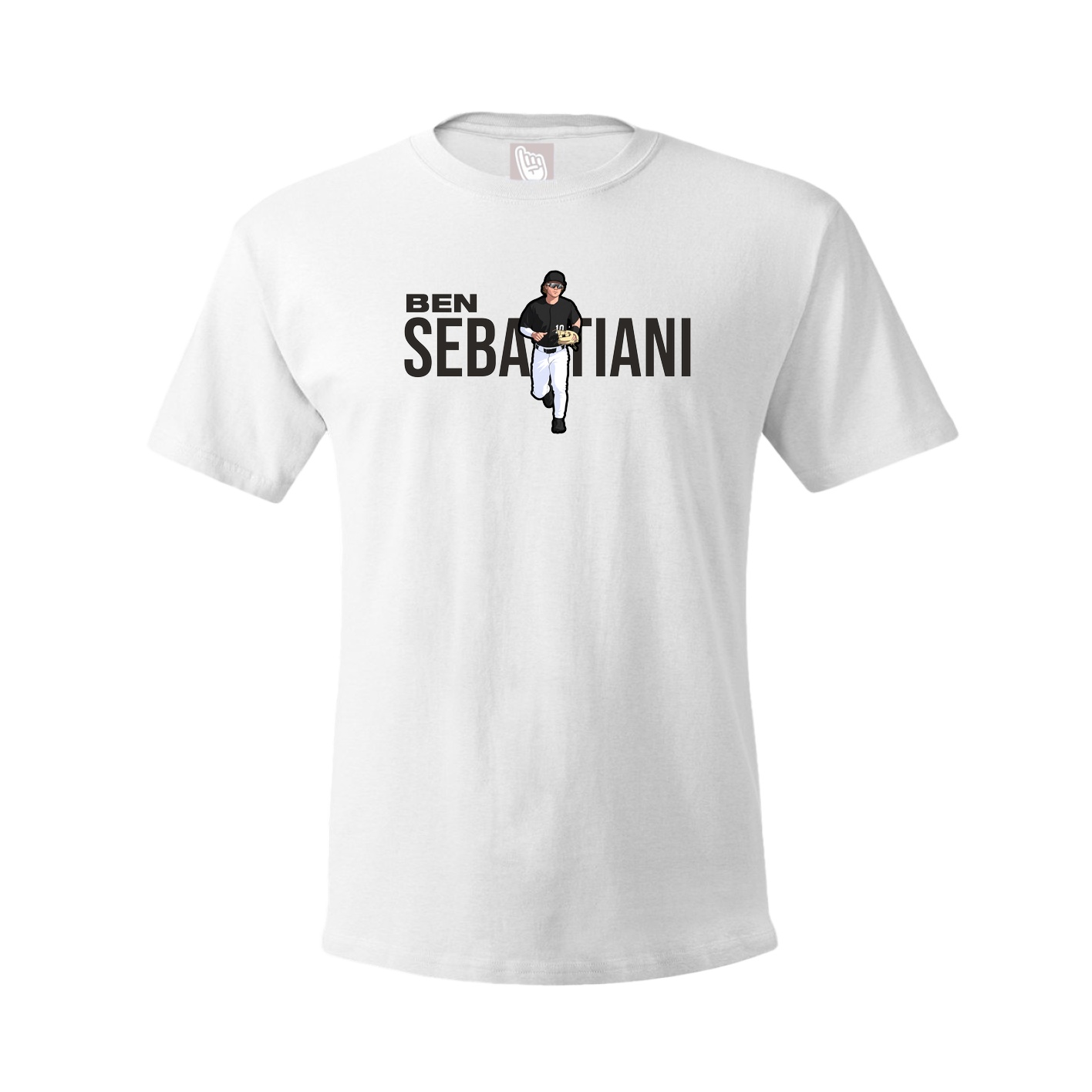 Youth Tee — Player Name in White