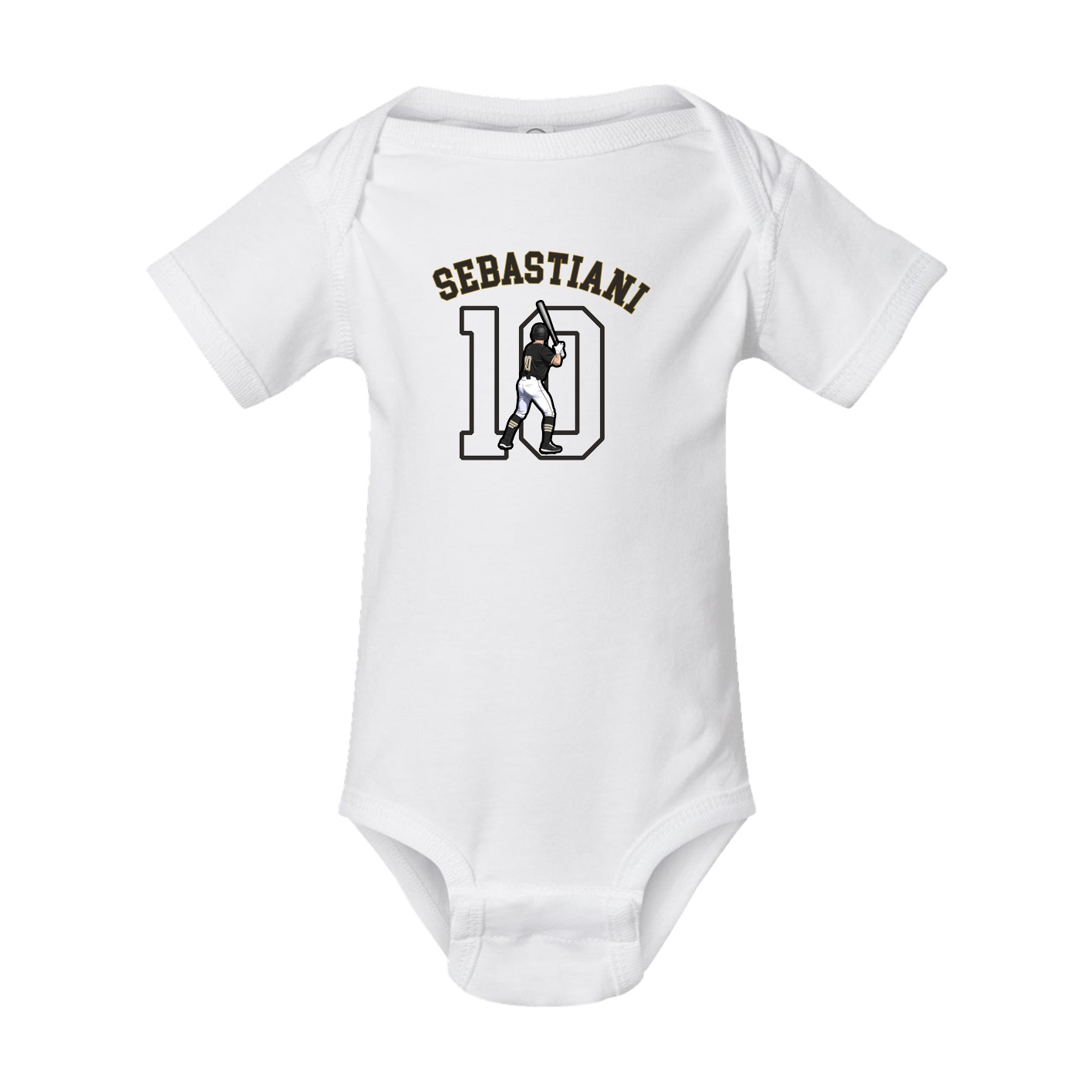 Baby Onesie — Shirsey Arch in White