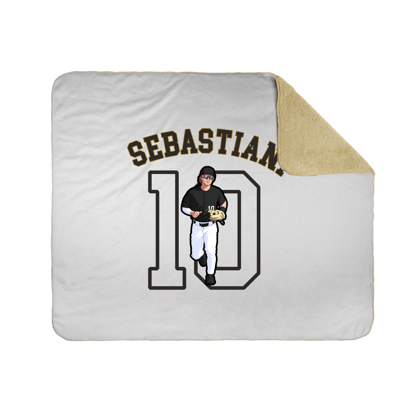 Throw Blanket — Shirsey Arch in White