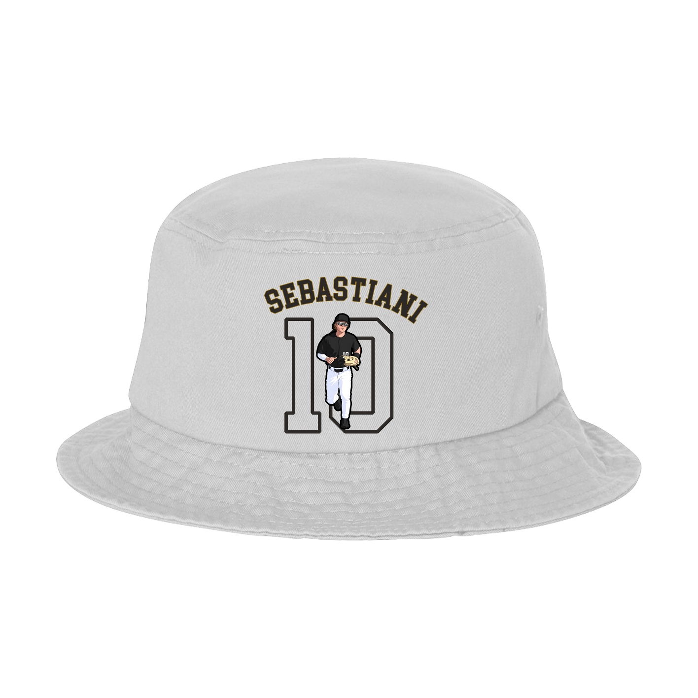 Bucket Cap — Shirsey Arch in White