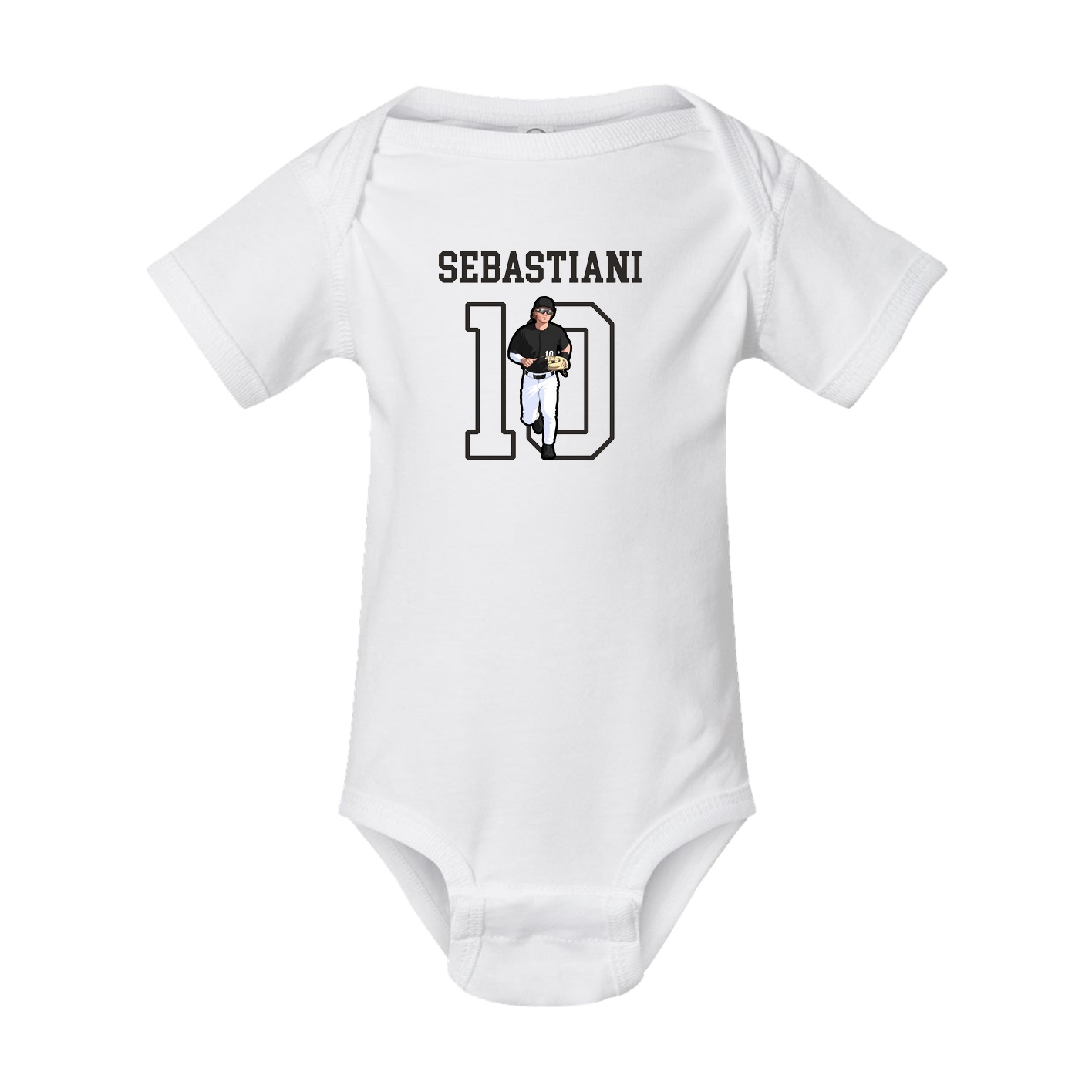 Baby Onesie — Shirsey in White