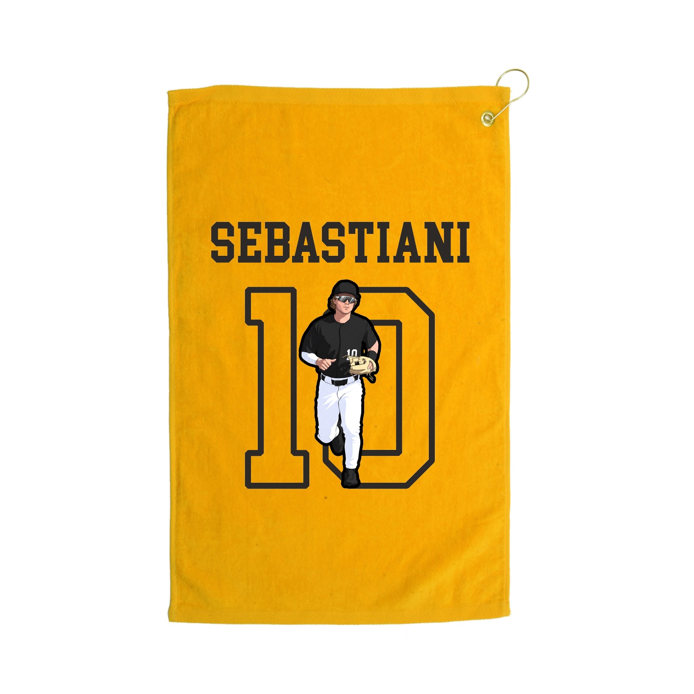 Golf Towel — Shirsey in Gold