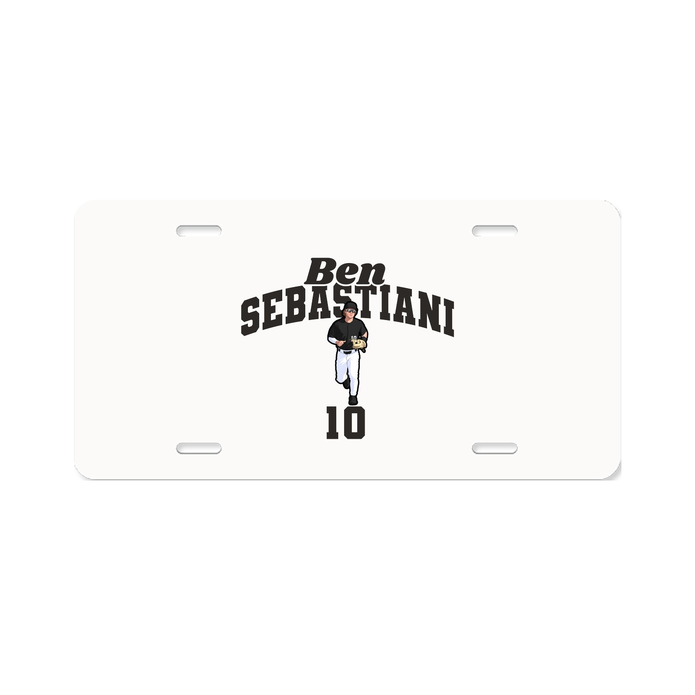 License Plate — Signature Arch in Classic