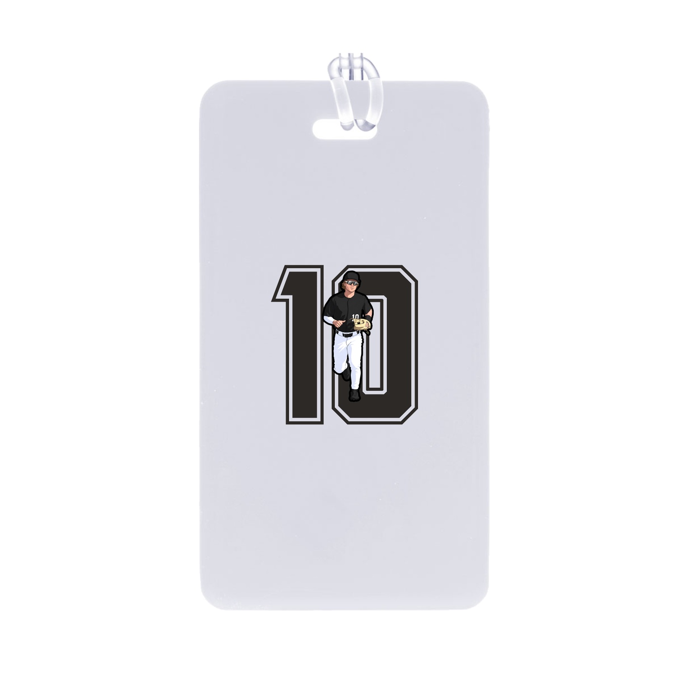 Bag Tag — Number in Classic