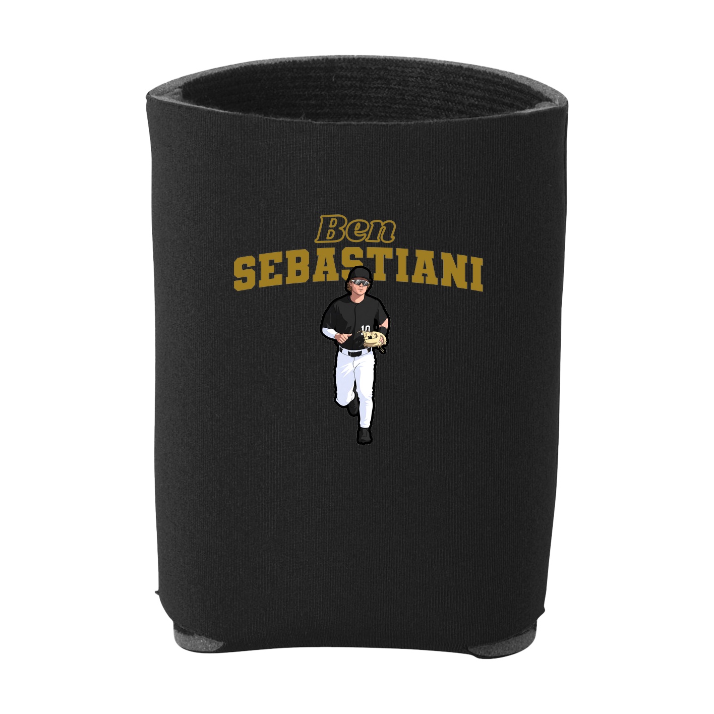 Can Holder — Name Arch in Black