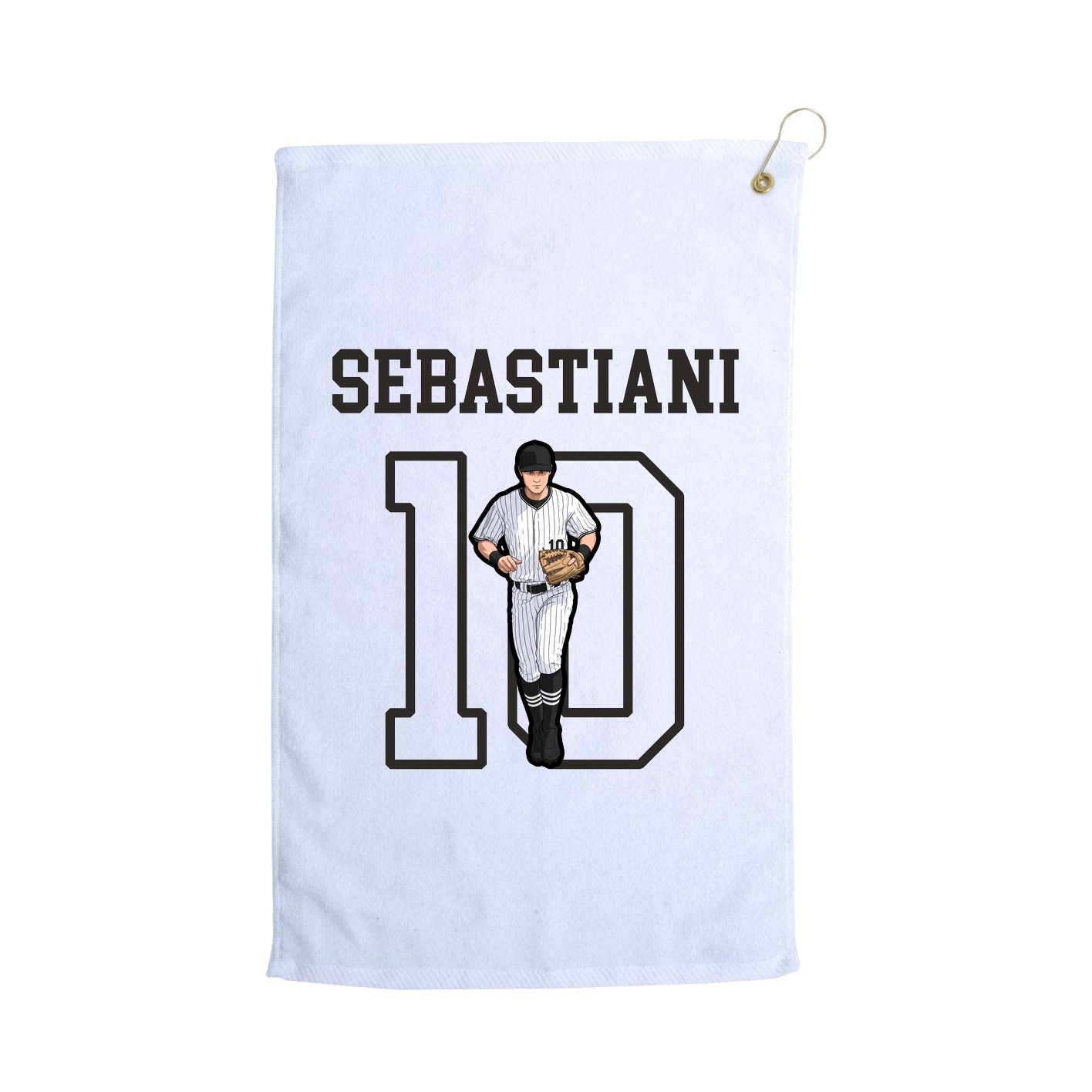Golf Towel — Shirsey in White