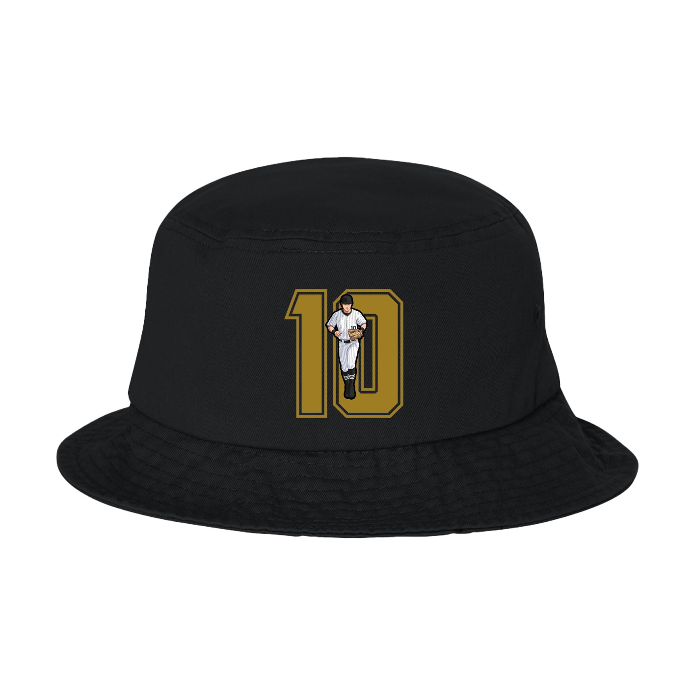 Bucket Cap — Number in Black