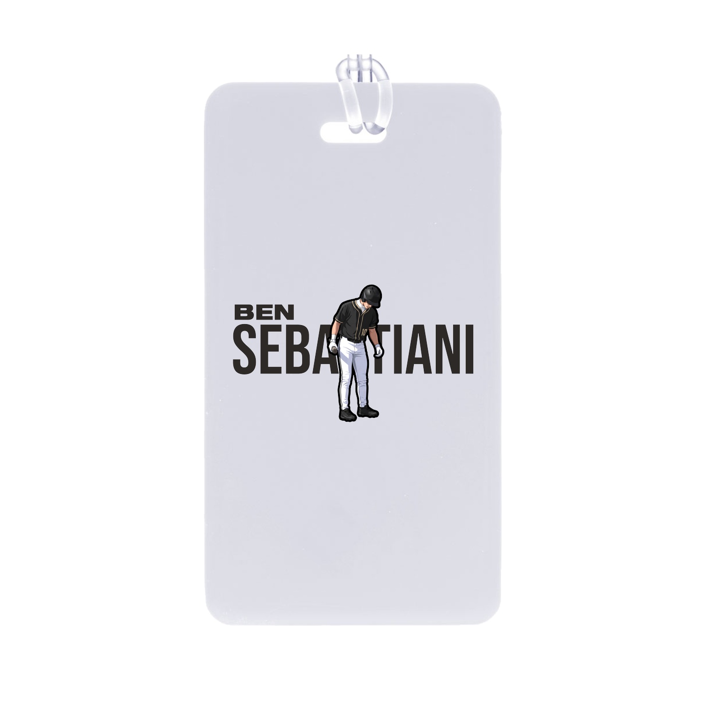 Bag Tag — Player Name in Classic