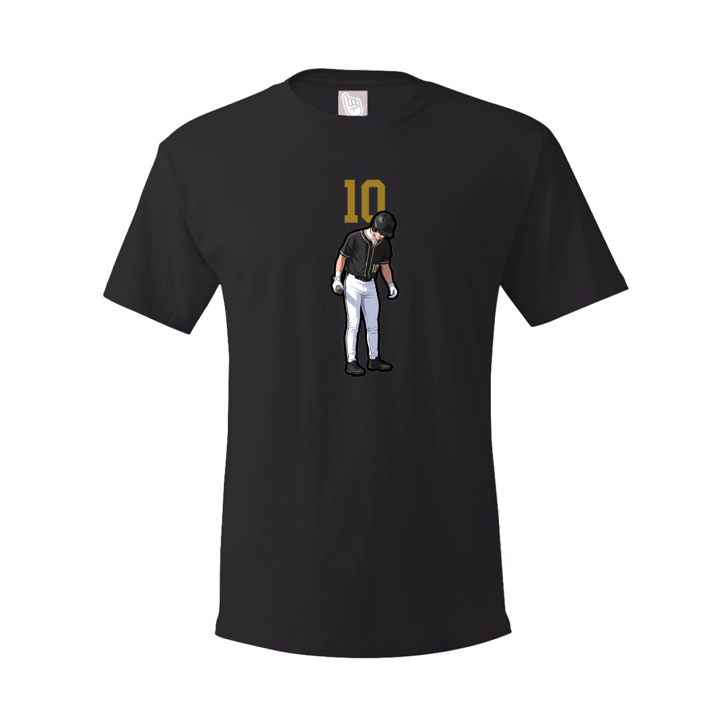 Tee — Number Top in Black
