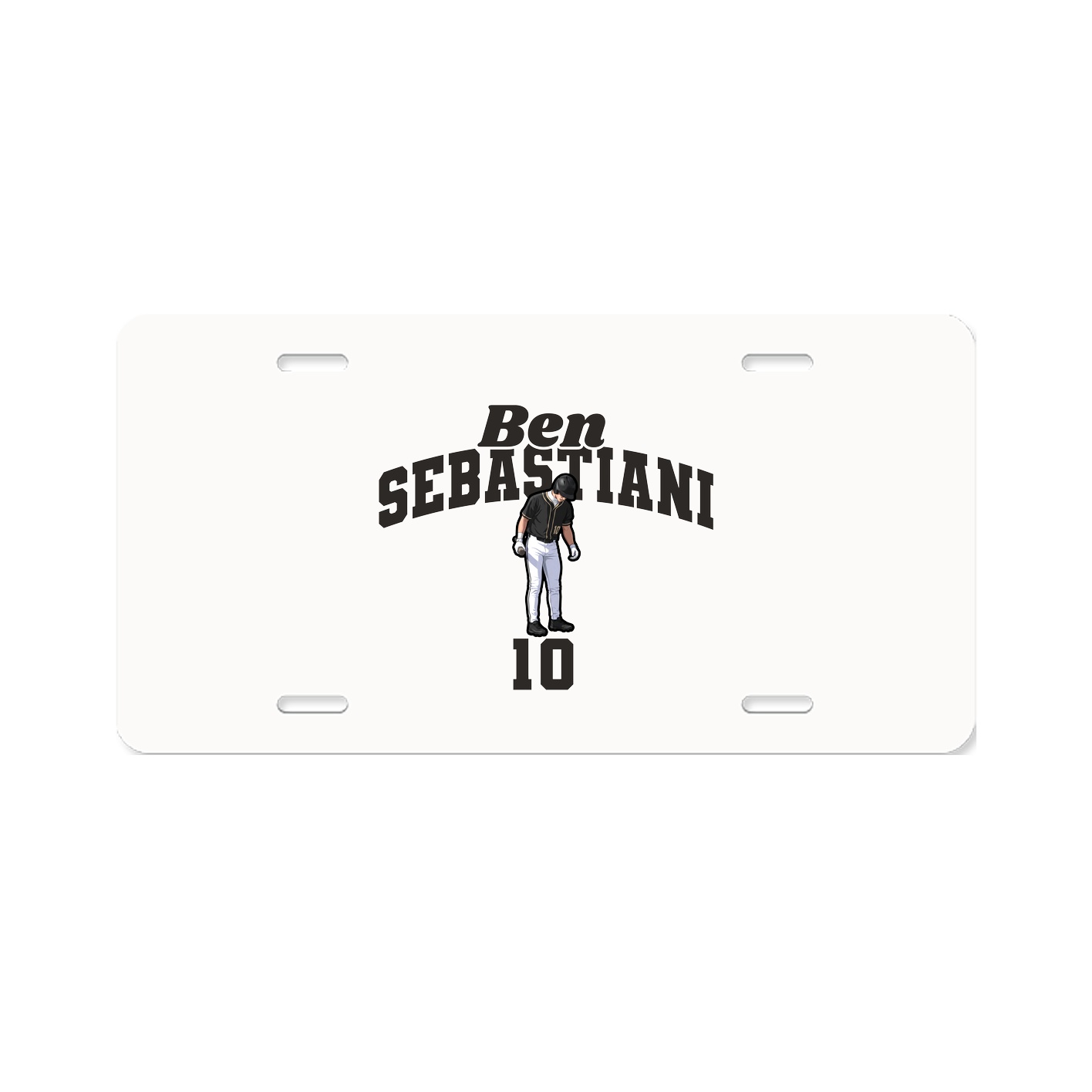 License Plate — Signature Arch in Classic