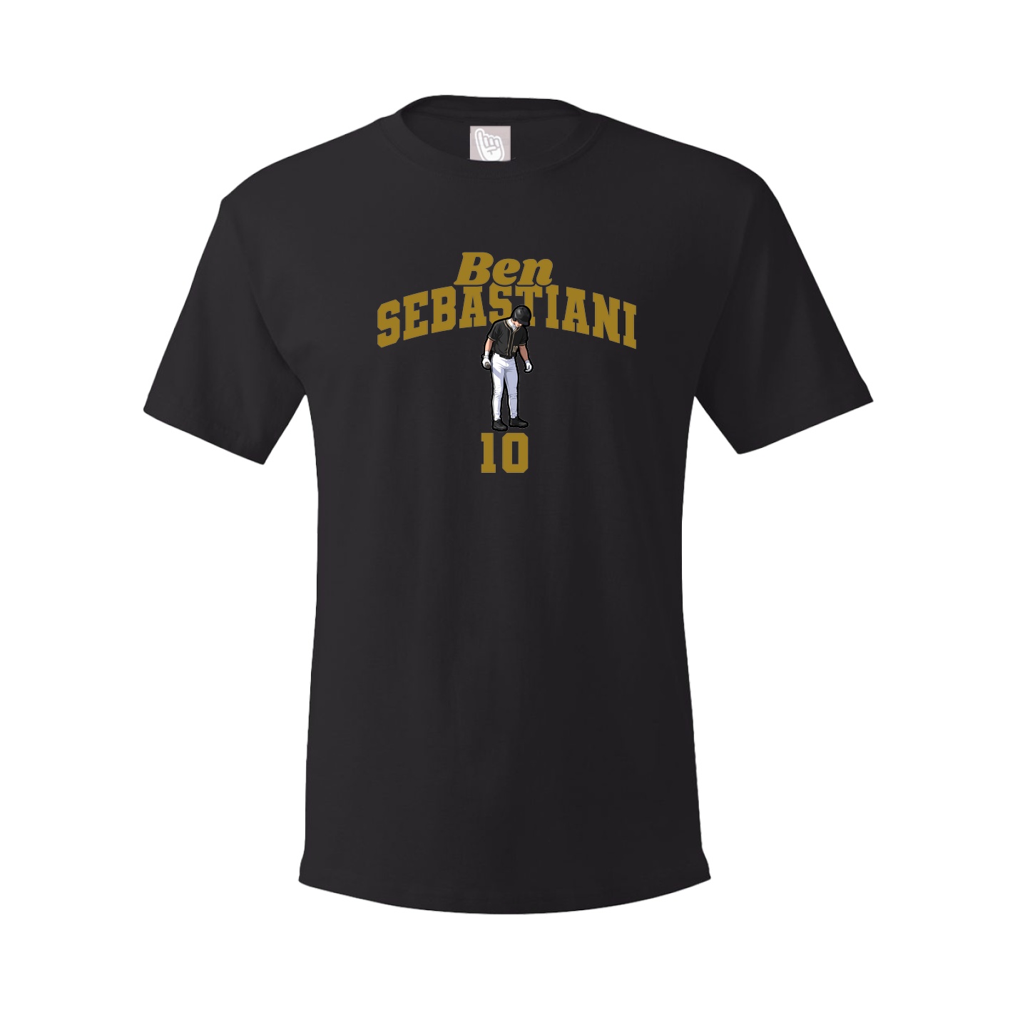 Youth Tee — Signature Arch in Black
