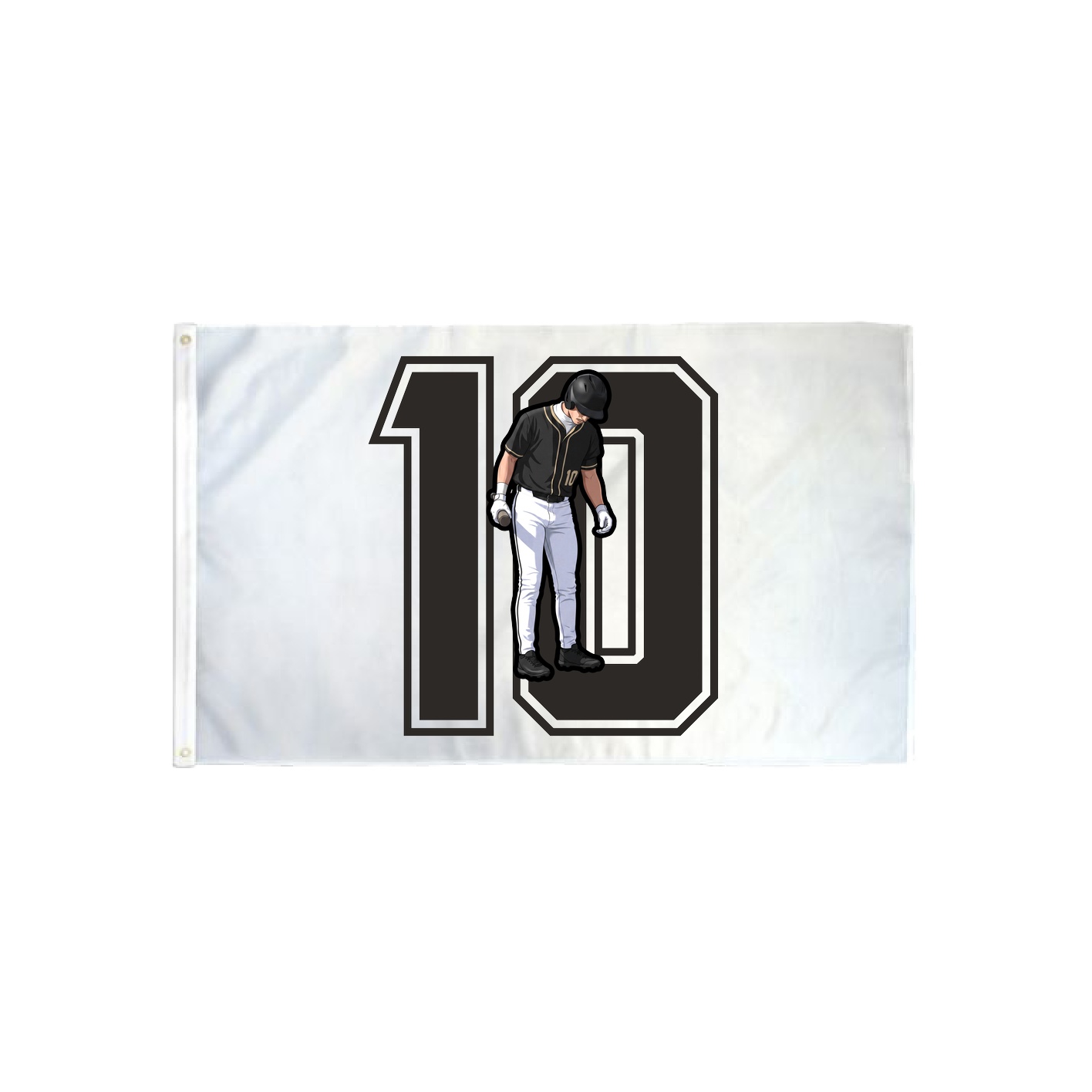 3x5 Flag — Number in Classic