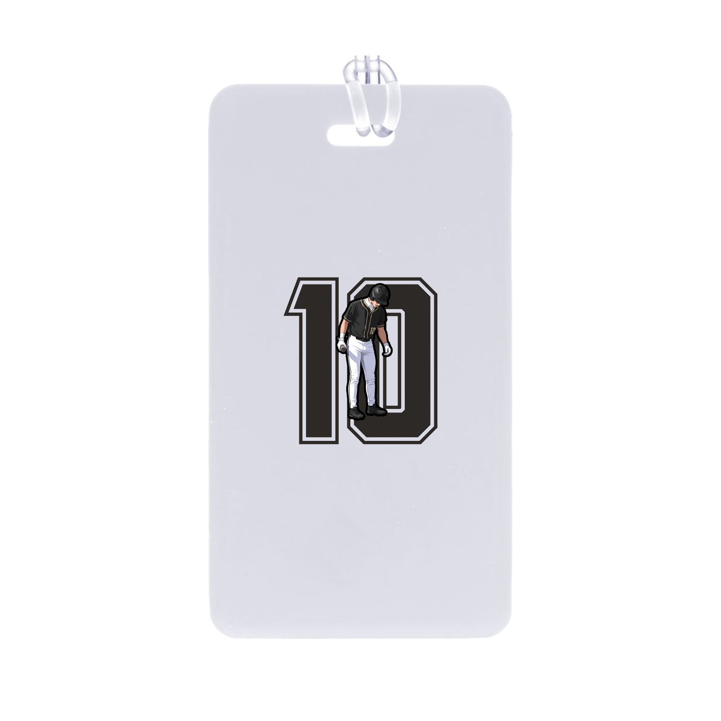 Bag Tag — Number in Classic