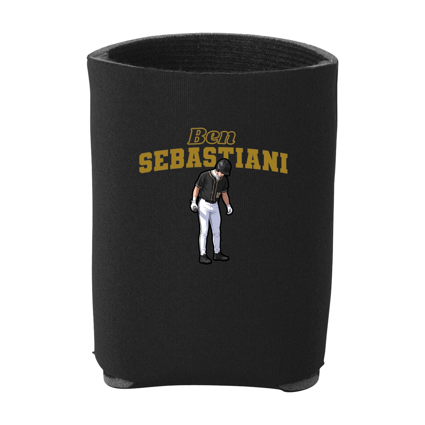 Can Holder — Name Arch in Black