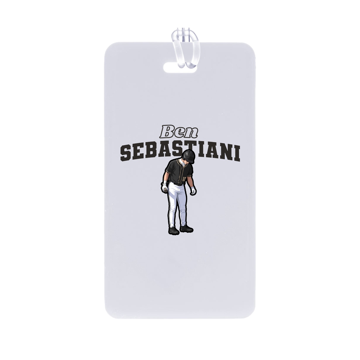 Bag Tag — Name Arch in Classic