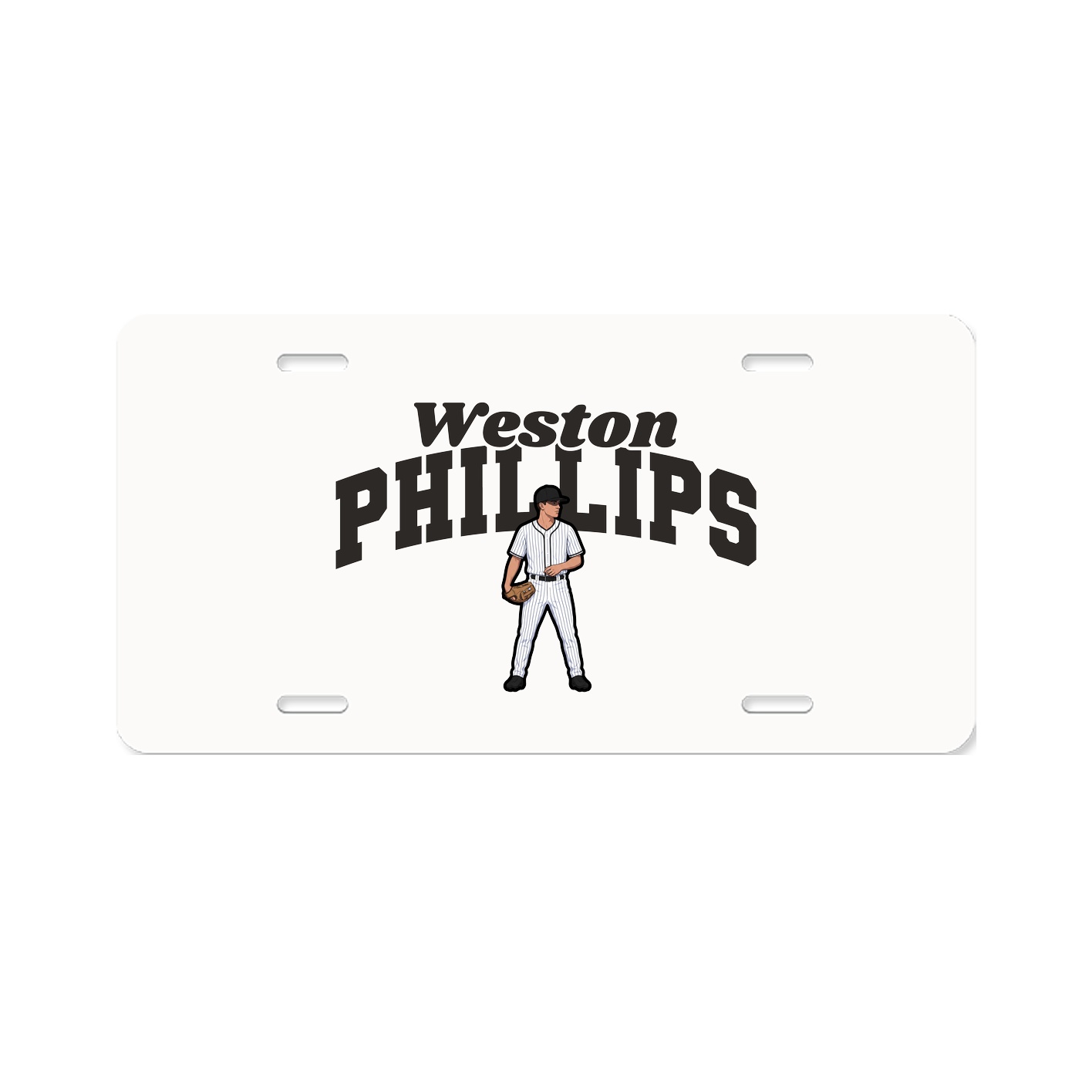 License Plate — Signature Arch in Classic
