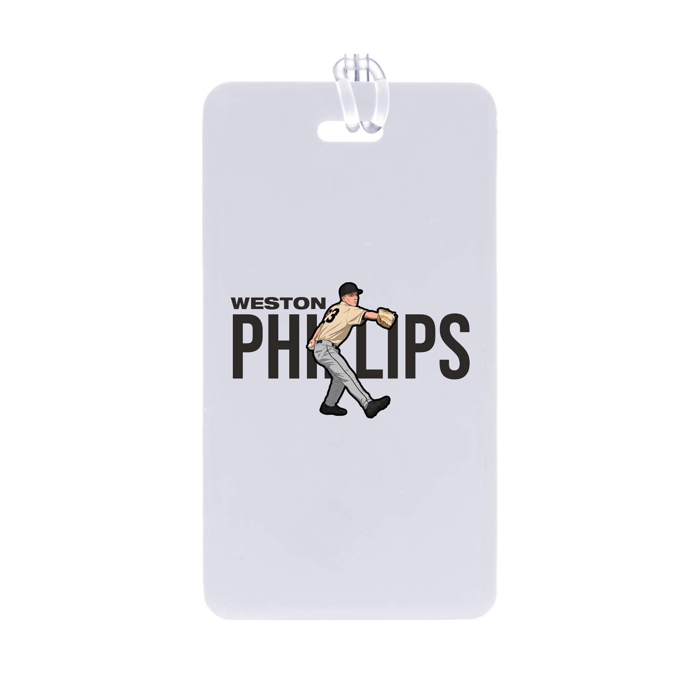 Bag Tag — Player Name in Classic