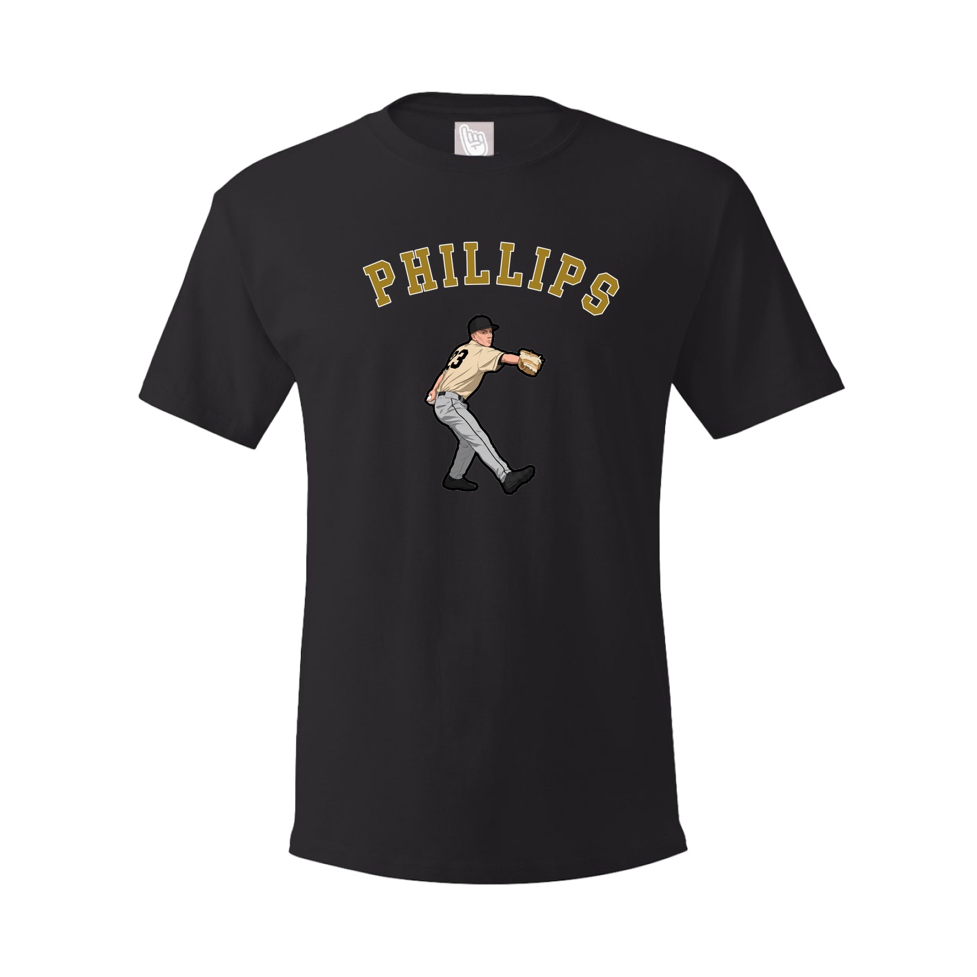 Youth Tee — Shirsey Arch in Black