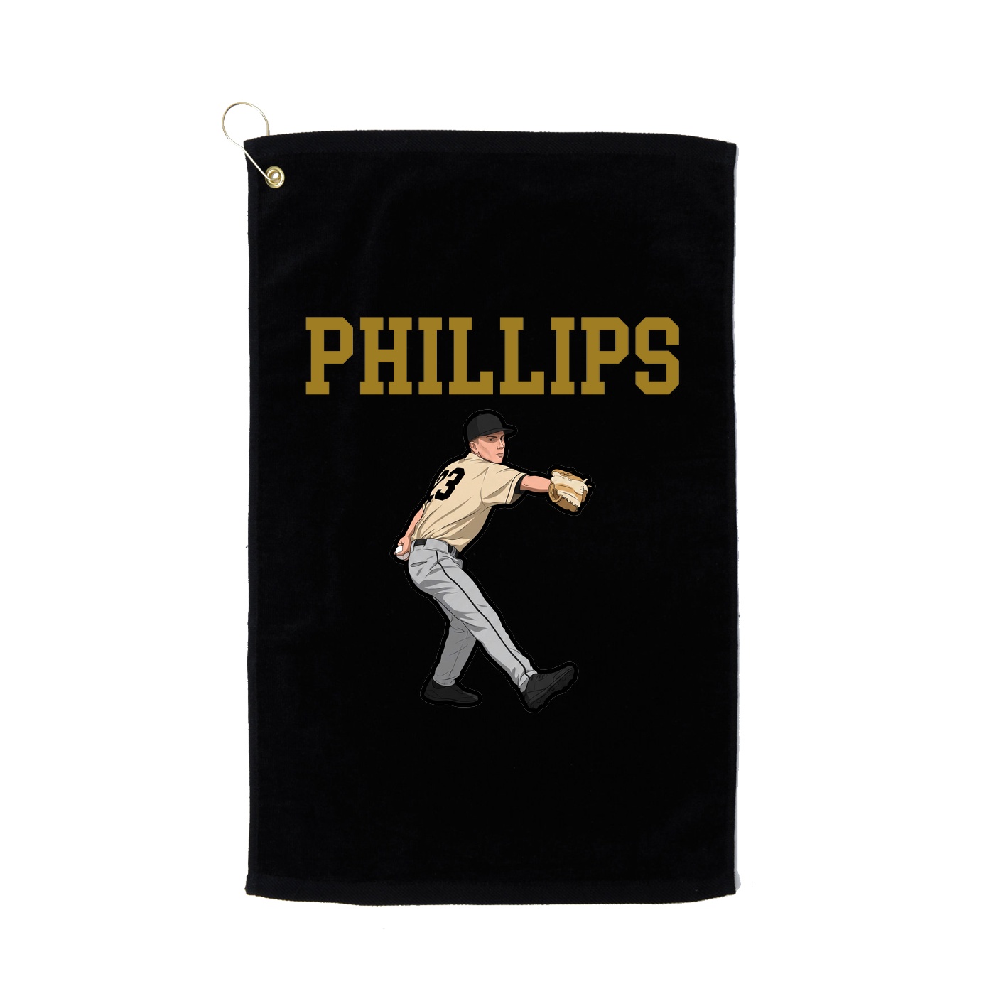 Golf Towel — Shirsey in Black