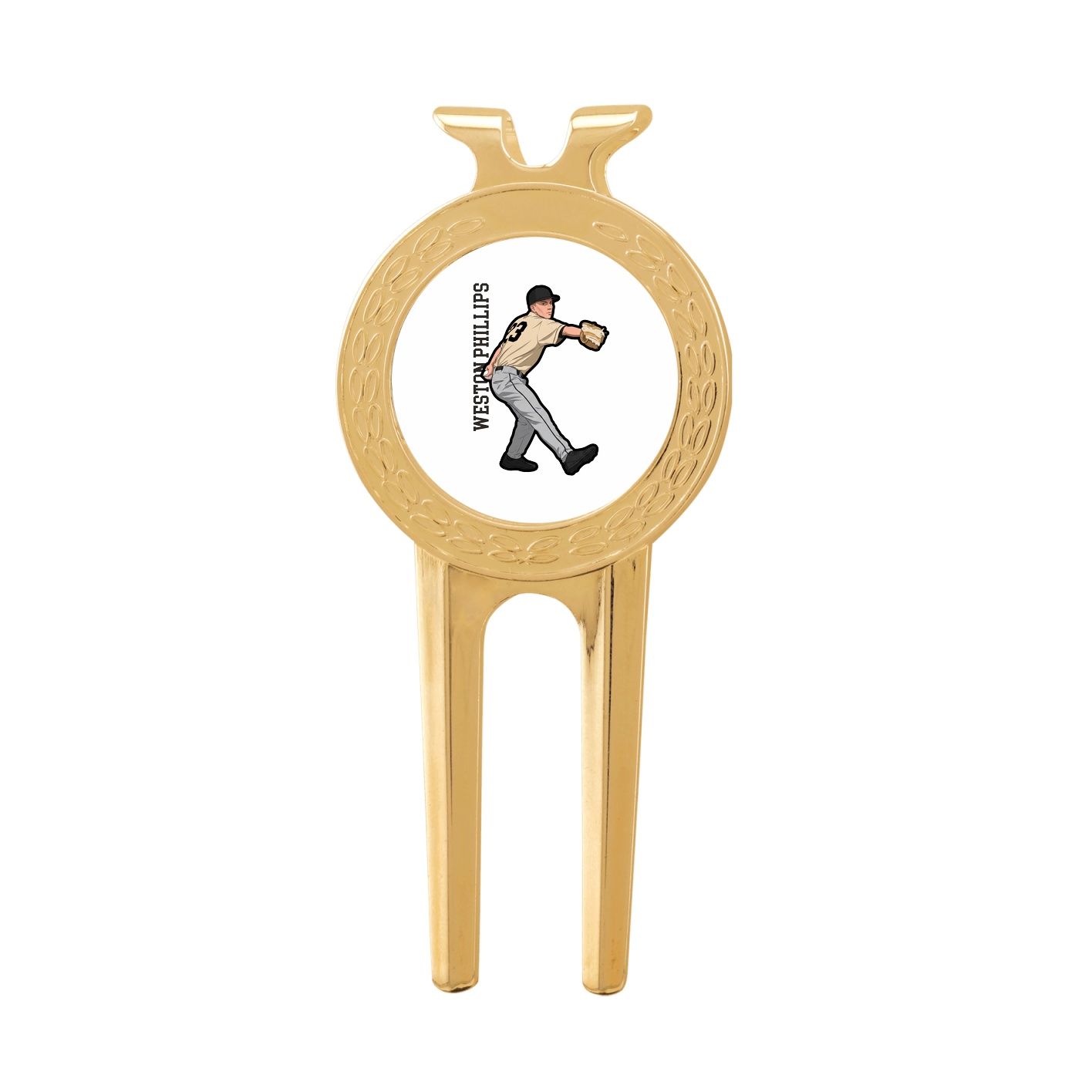 Divot Tool with Ball Marker — Name Vertical in Classic