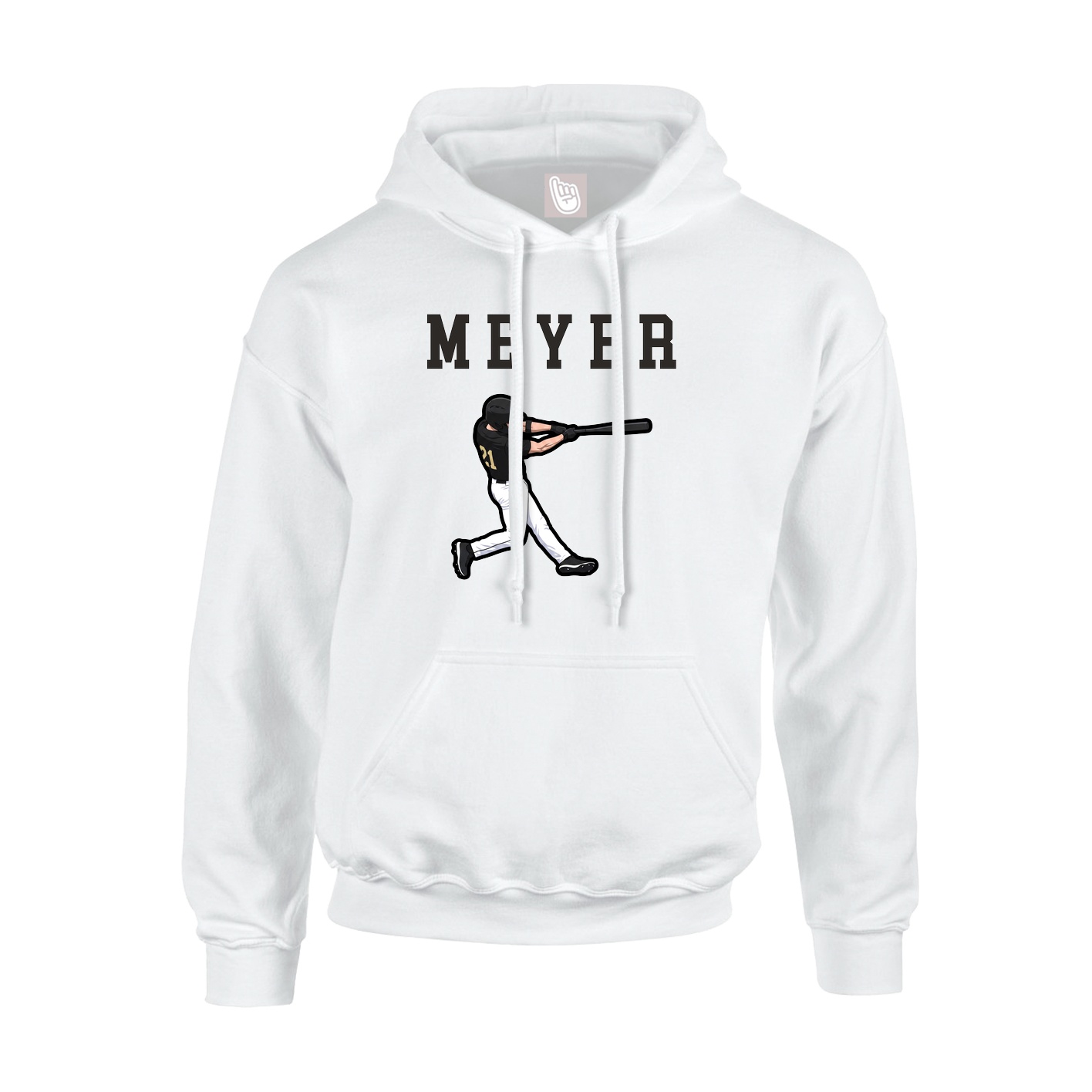 Youth Hoodie — Shirsey in White