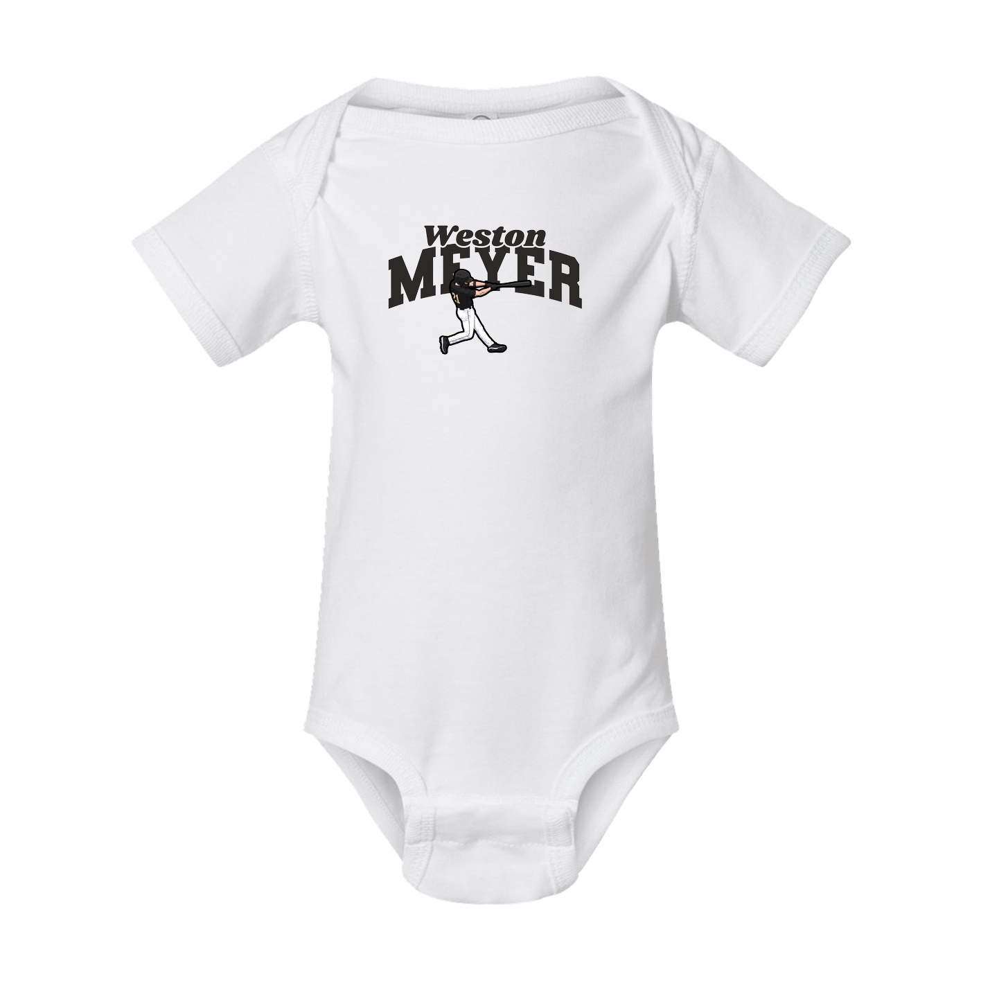 Baby Onesie — Signature Arch in White