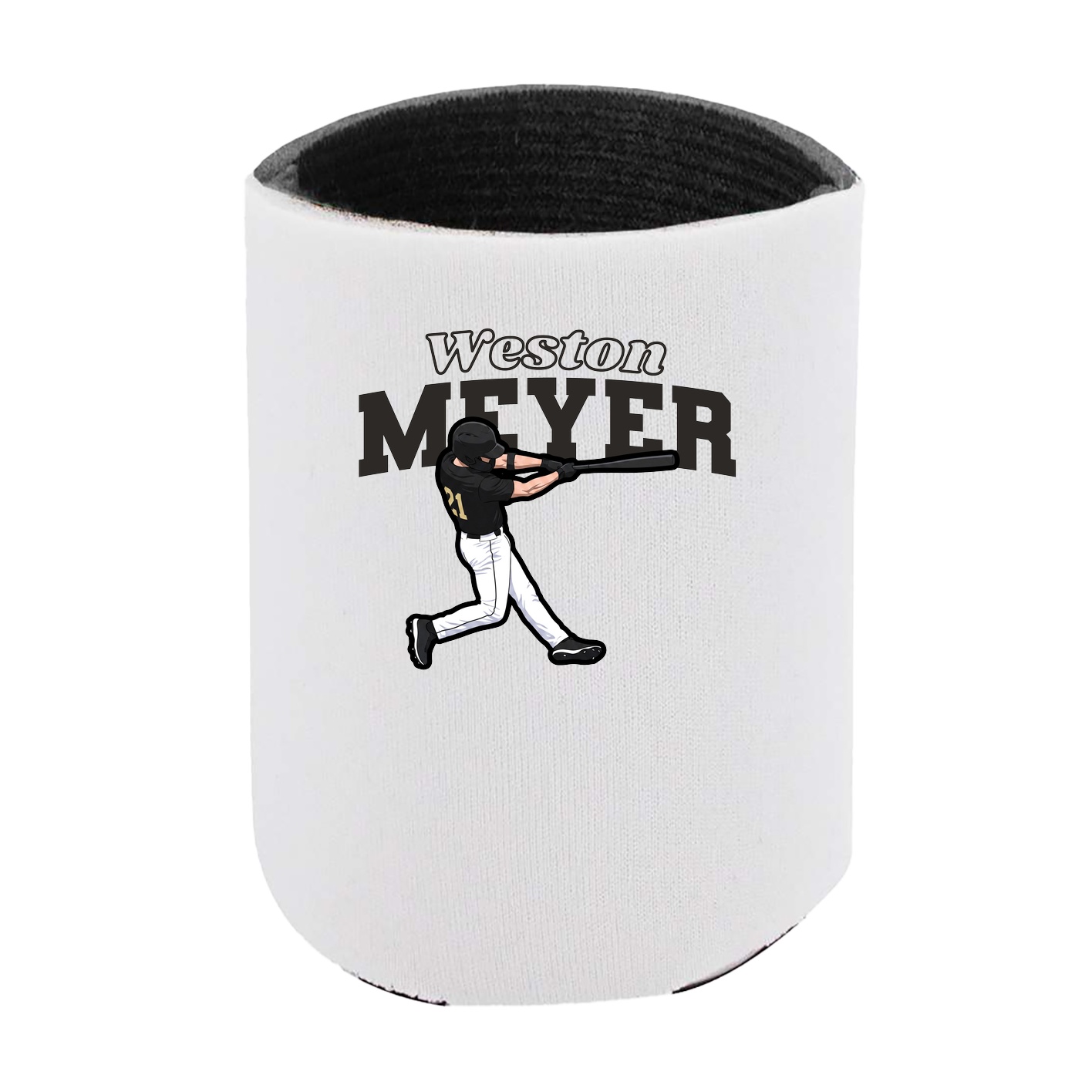 Can Holder — Name Arch in White