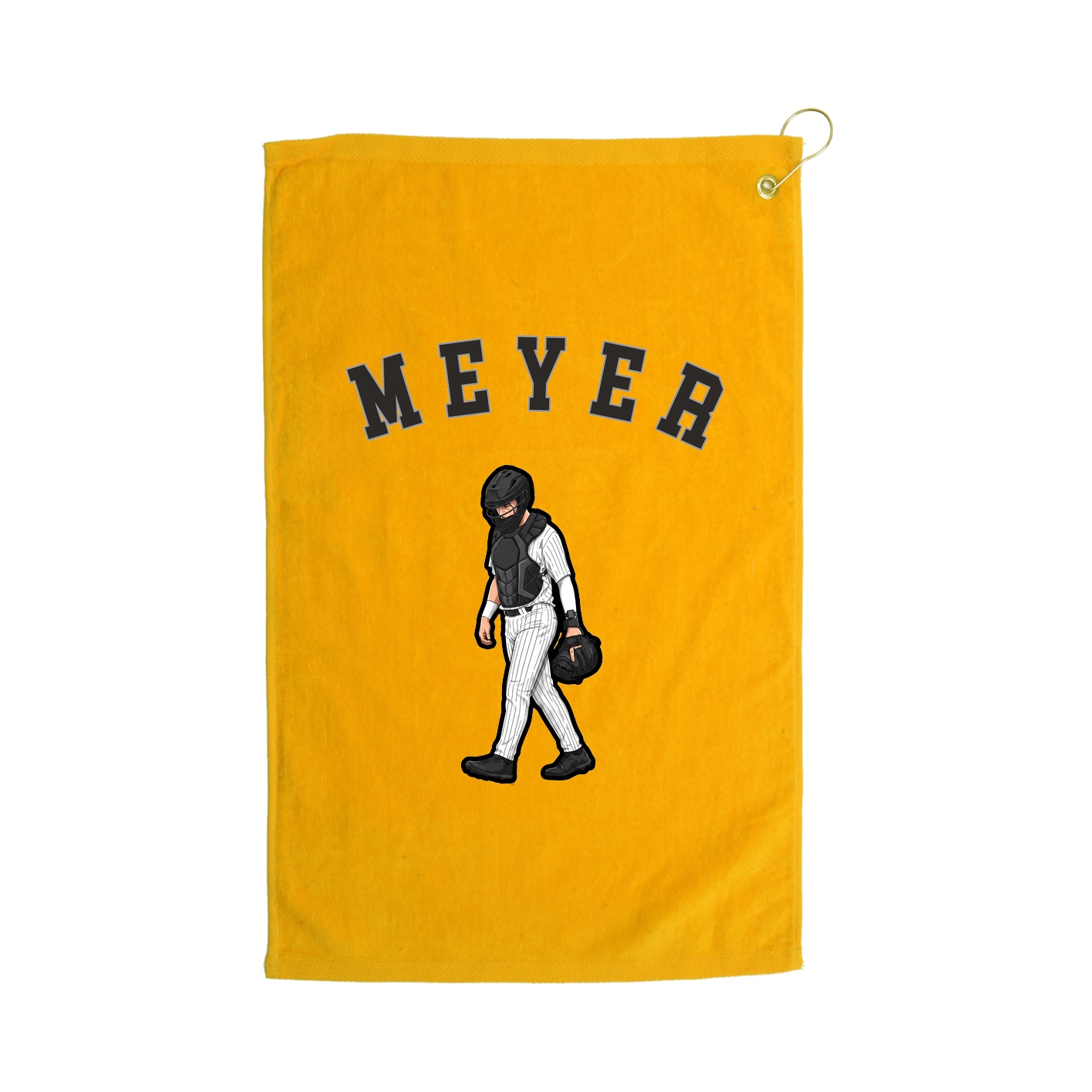 Golf Towel — Shirsey Arch in Gold