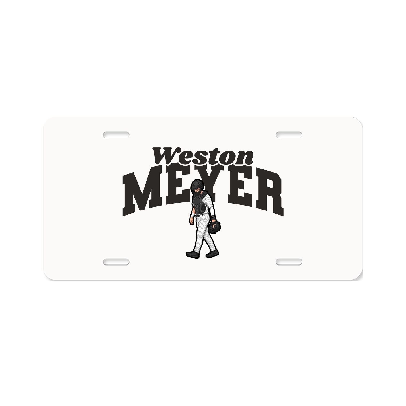 License Plate — Signature Arch in Classic