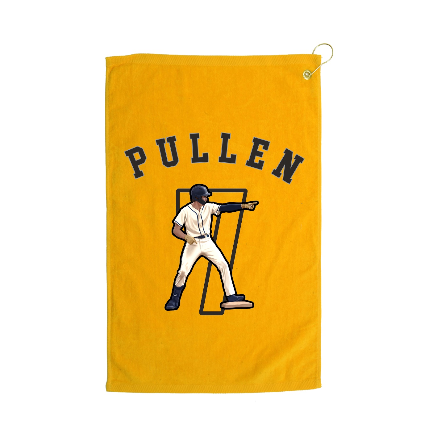 Golf Towel — Shirsey Arch in Gold