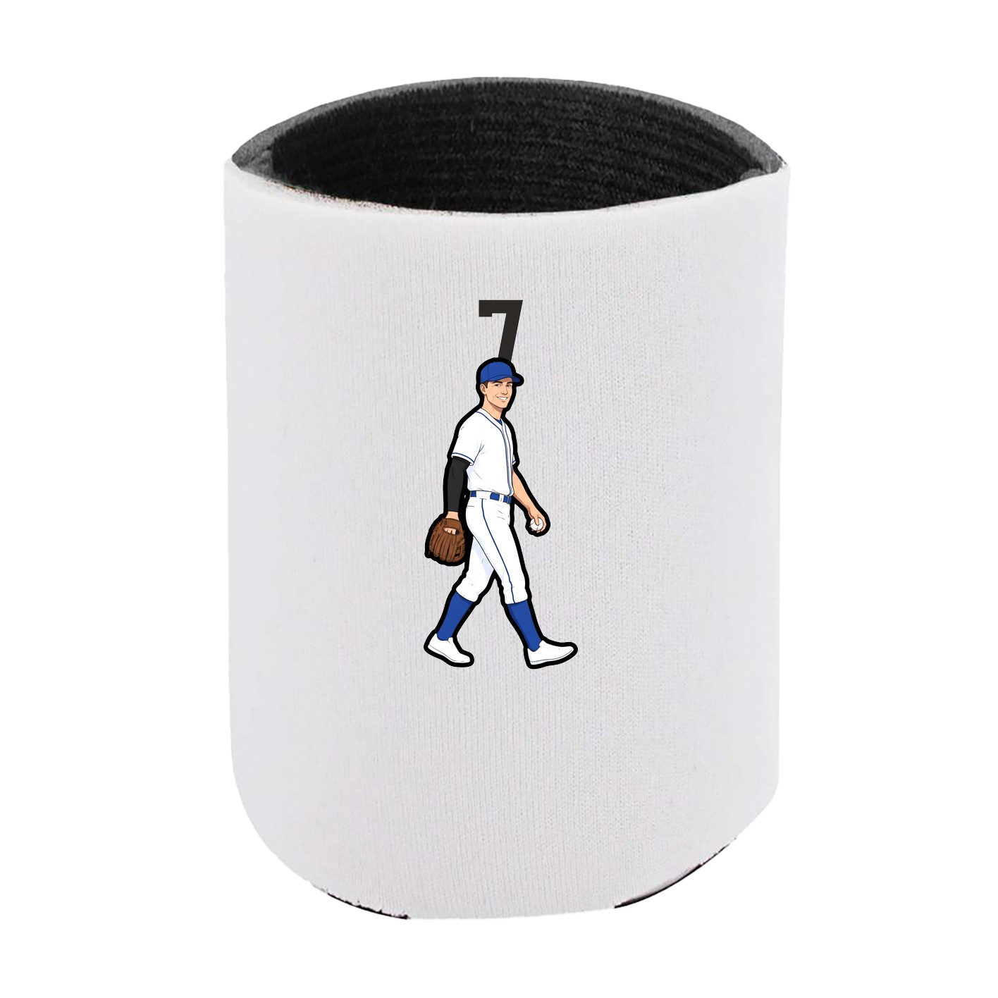 Can Holder — Number Top in White