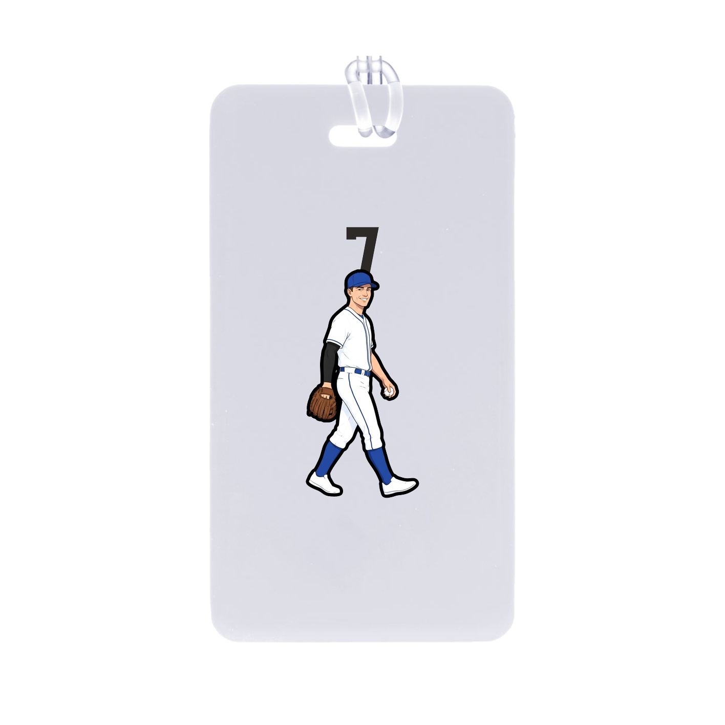 Bag Tag — Number Top in Classic