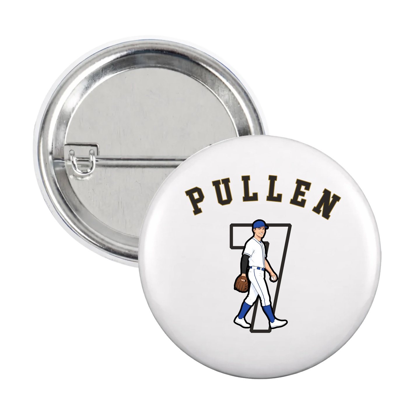 Game Day Button — Shirsey Arch in White