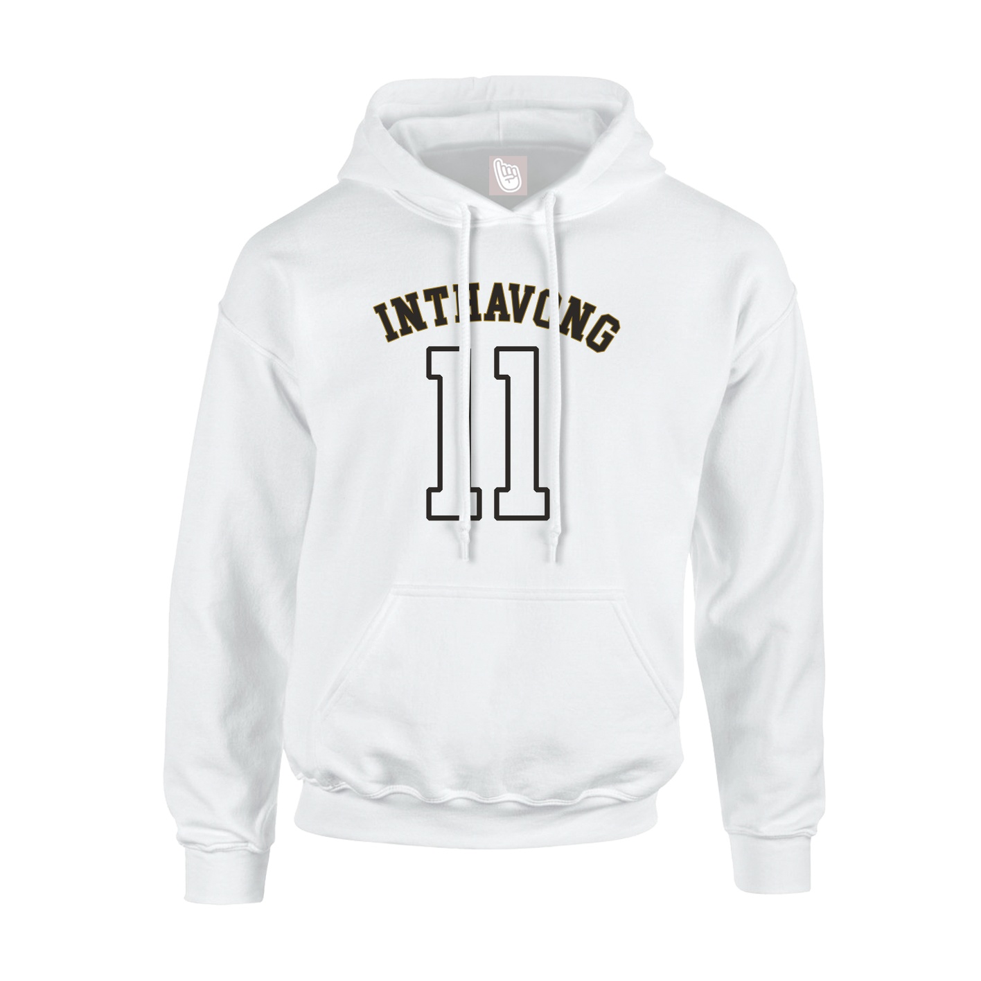 Hoodie — Shirsey Arch in White