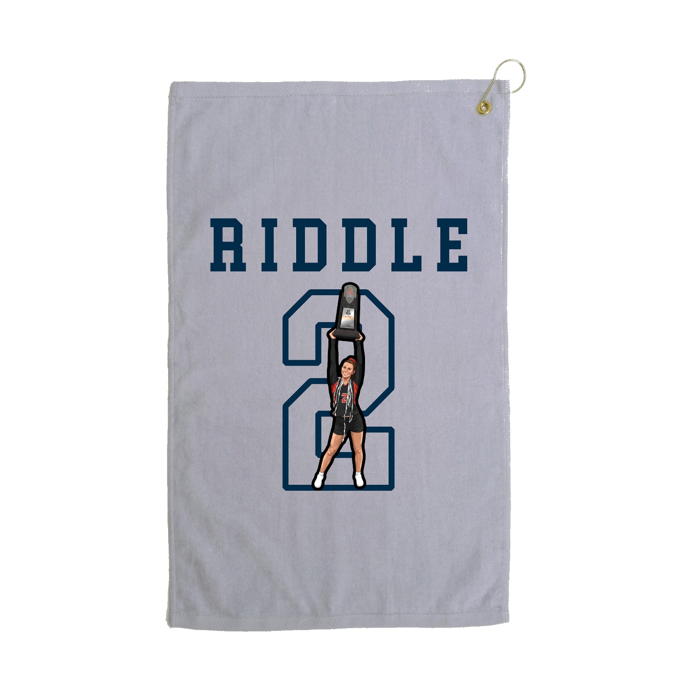 Golf Towel — Shirsey in Grey