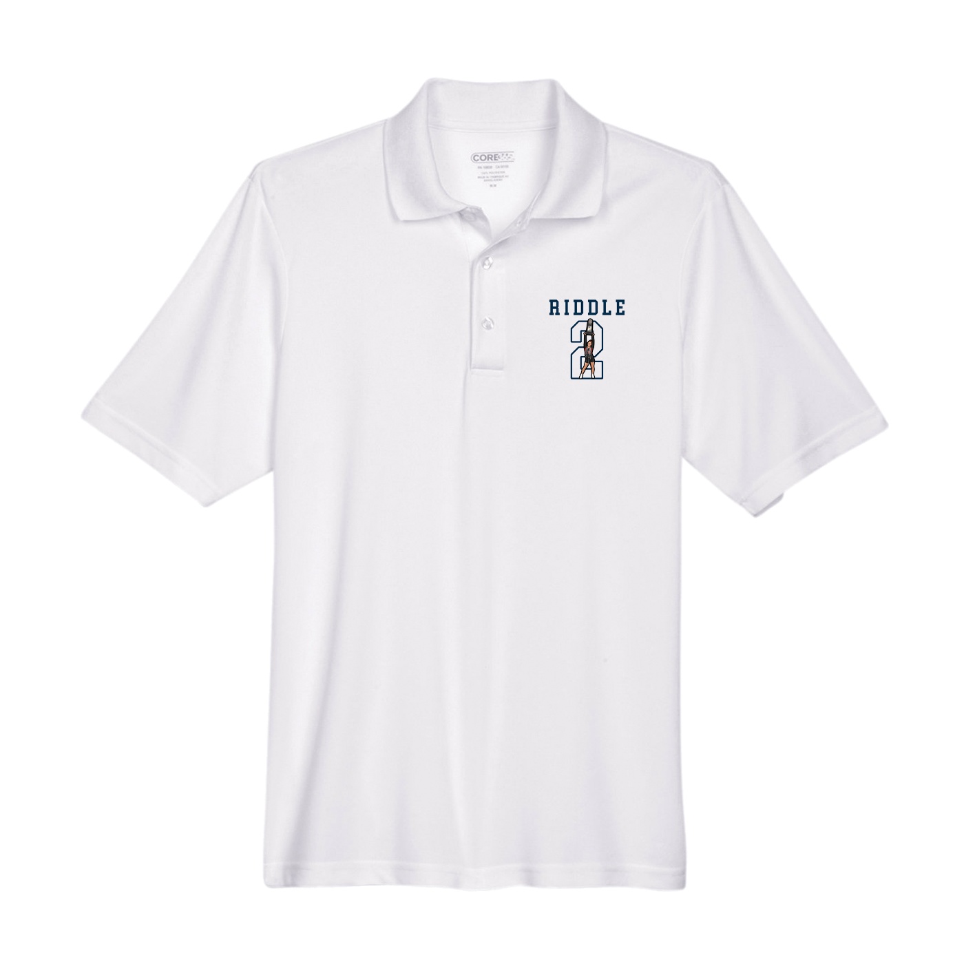 Performance Polo — Shirsey in White