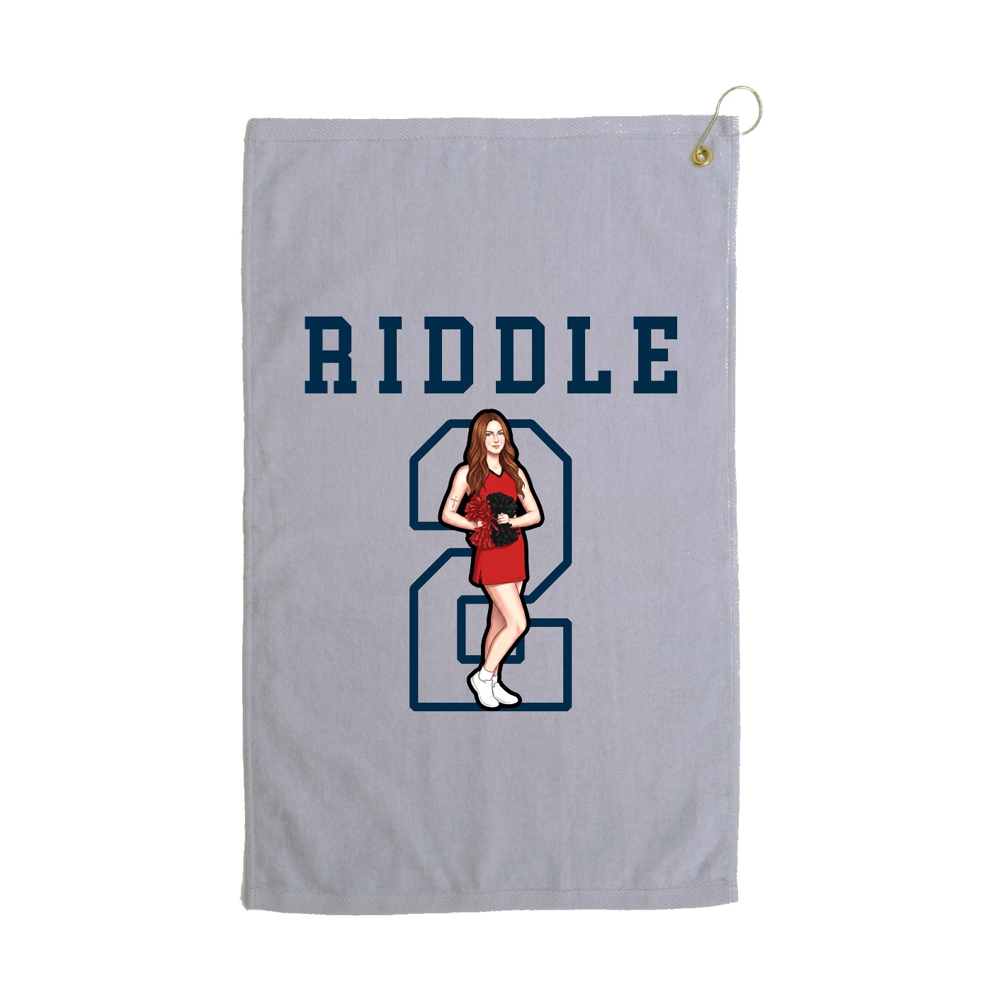 Golf Towel — Shirsey in Grey