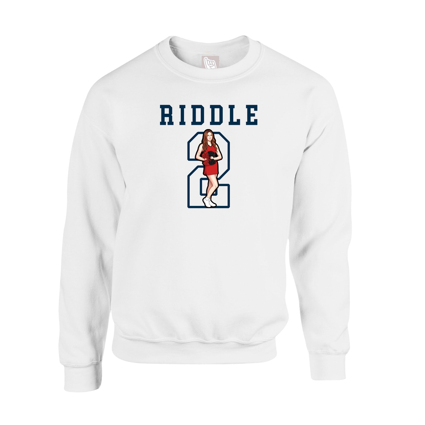 Fleece Crew — Shirsey in White
