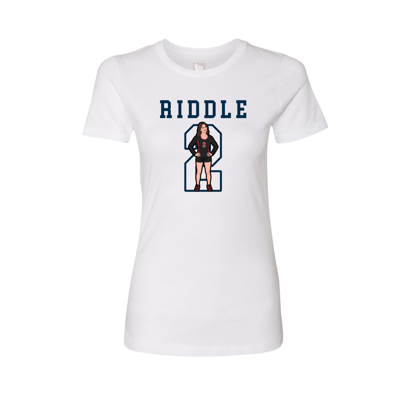 Fitted Women's Tee — Shirsey in White