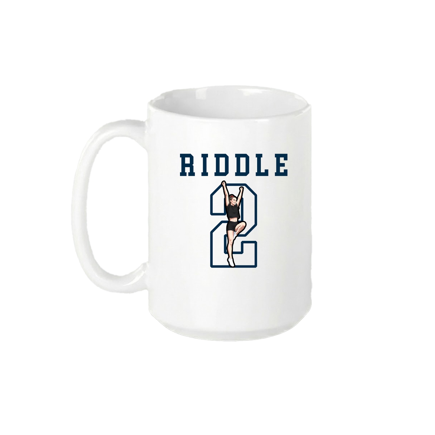 15oz Coffee Mug — Shirsey in White
