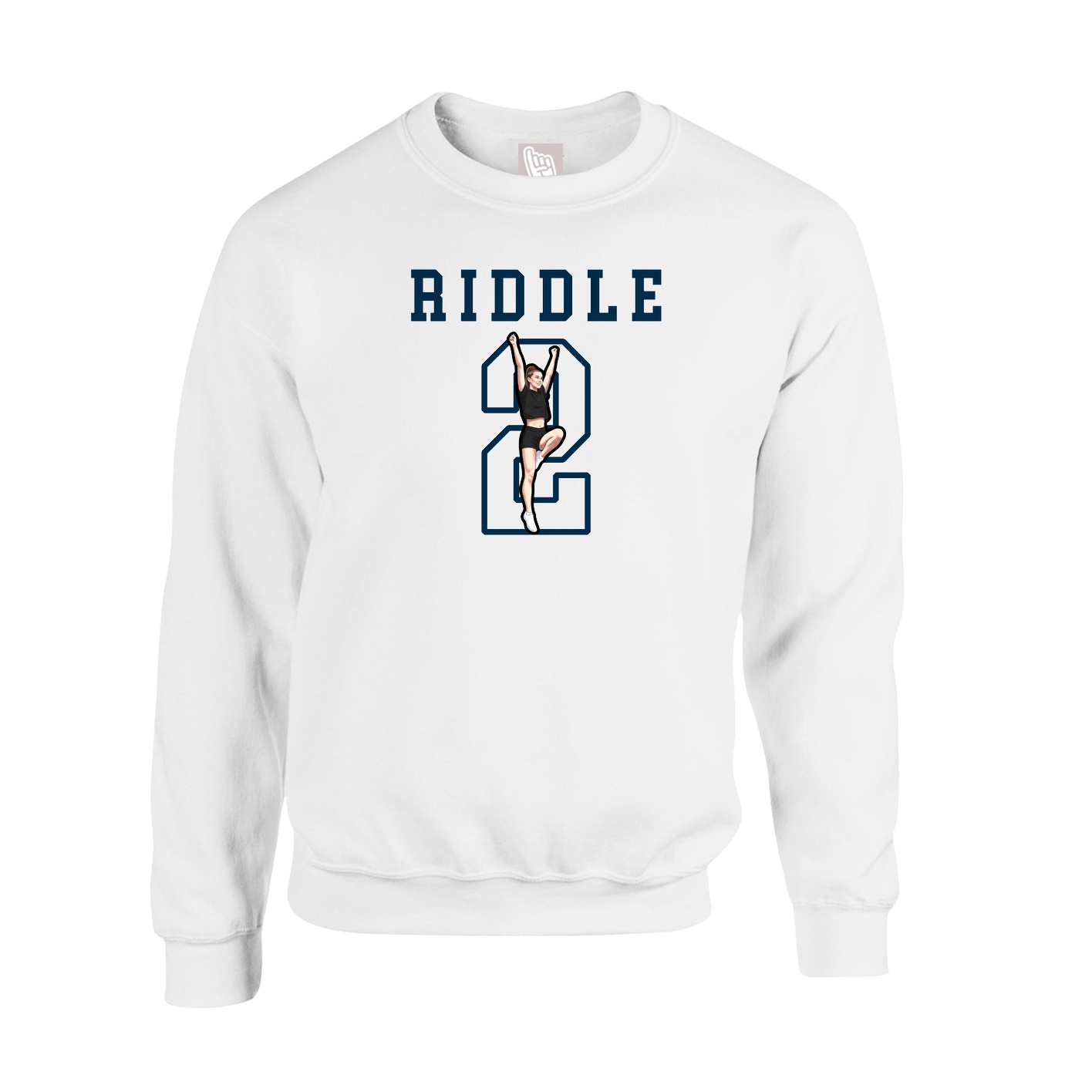 Fleece Crew — Shirsey in White