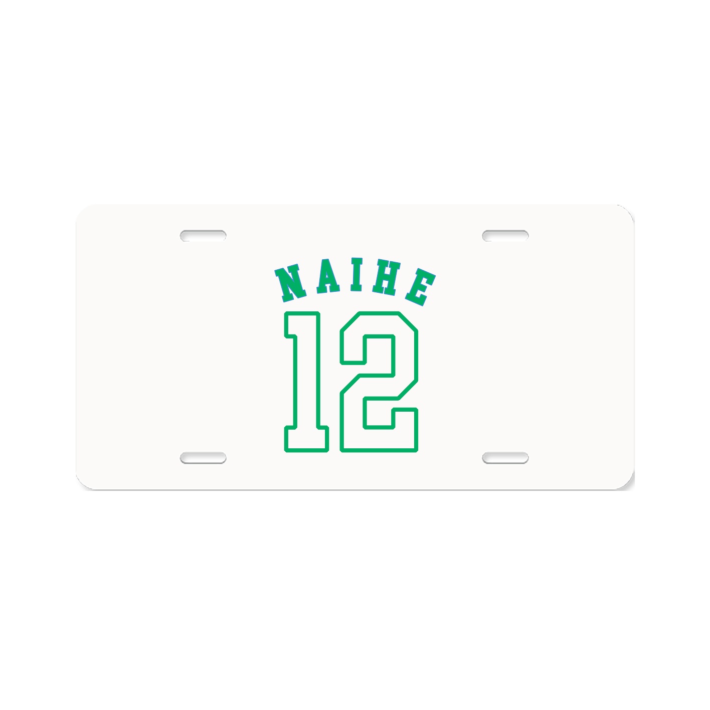 License Plate — Shirsey Arch in Classic