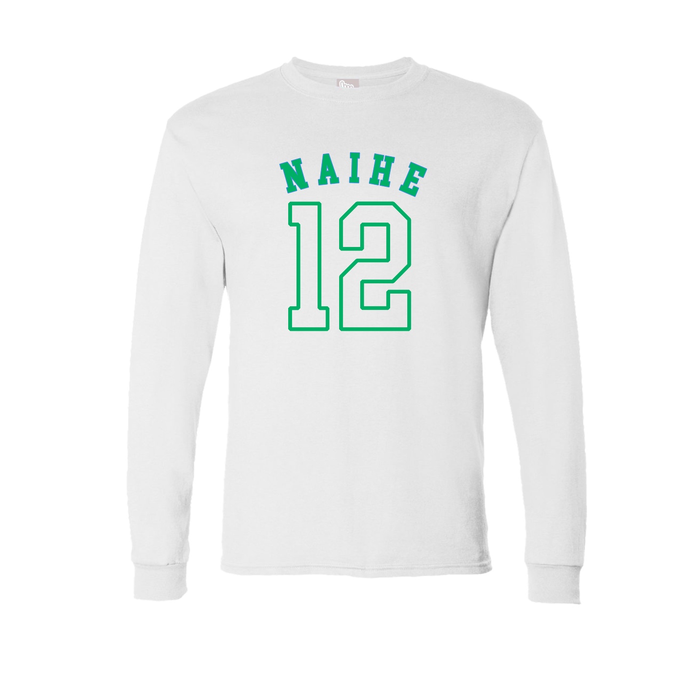 Long Sleeve Tee — Shirsey Arch in White