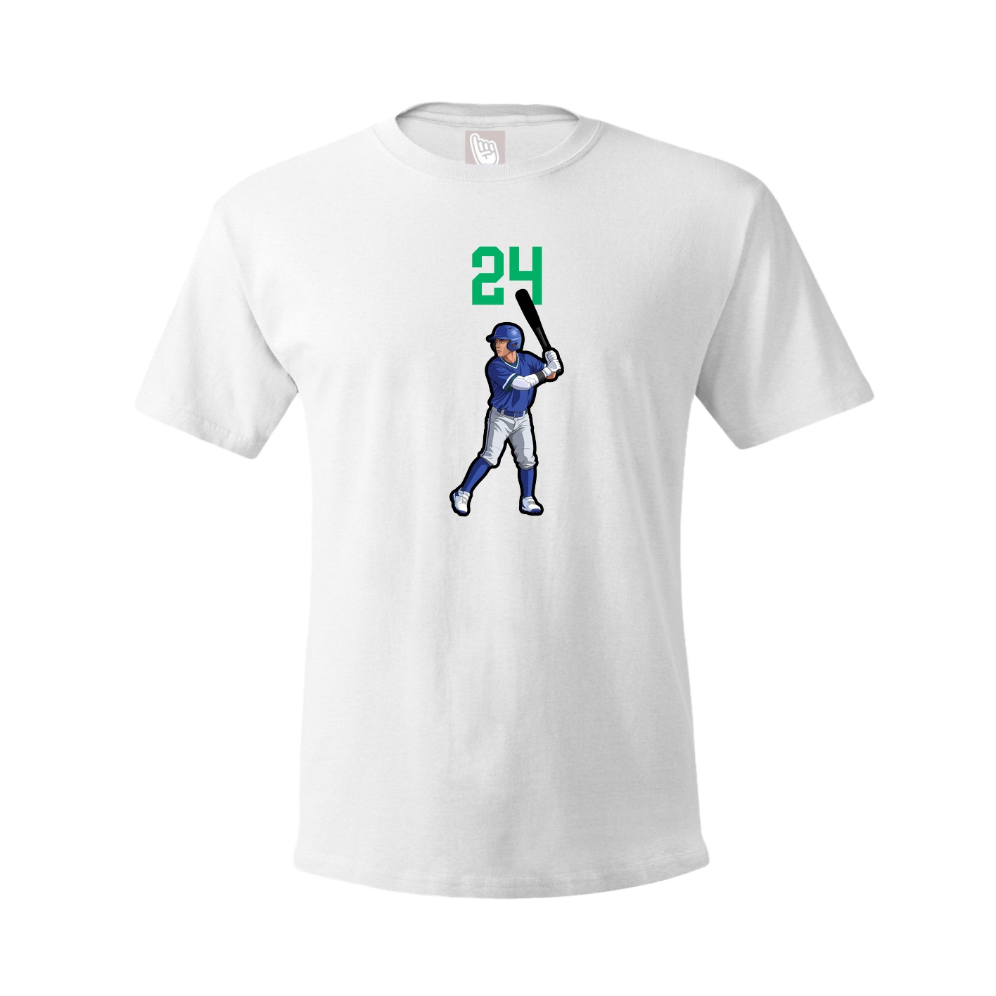 Tee — Number Top in White