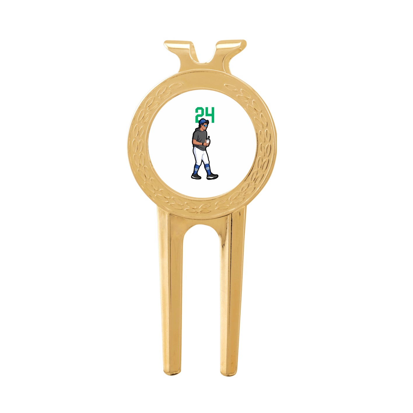 Divot Tool with Ball Marker — Number Top in Classic