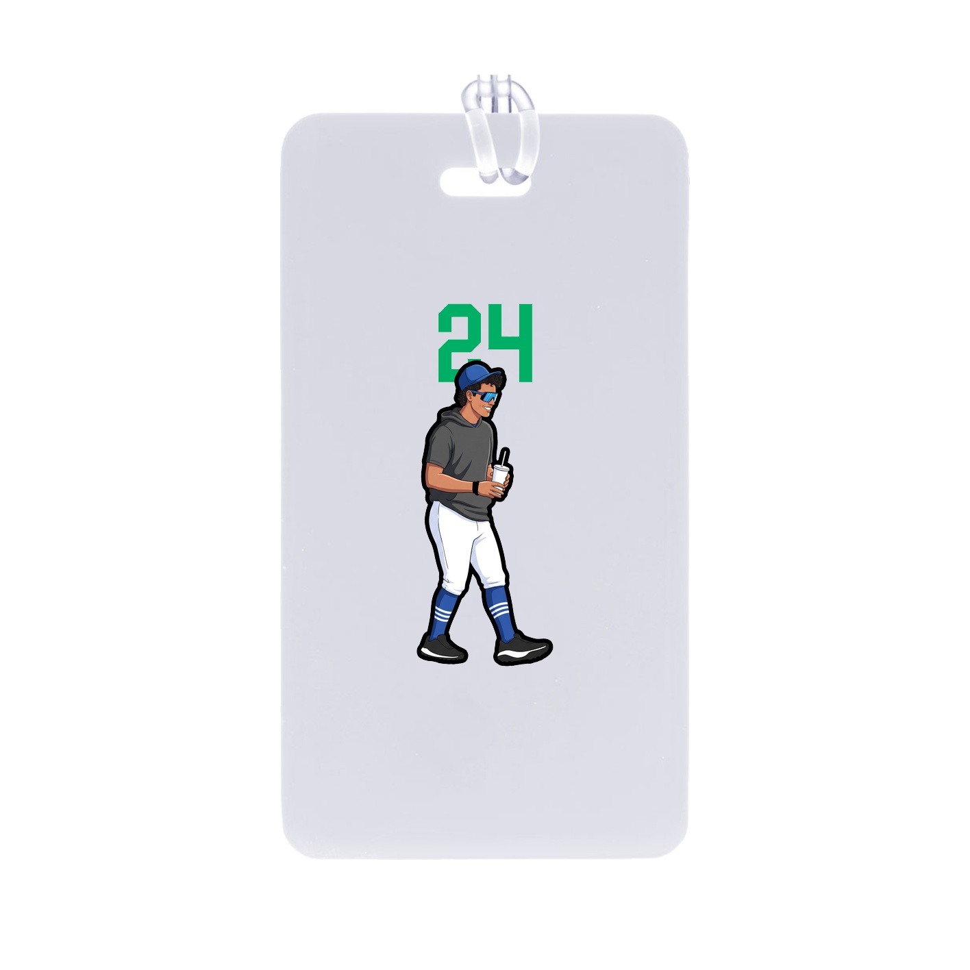 Bag Tag — Number Top in Classic